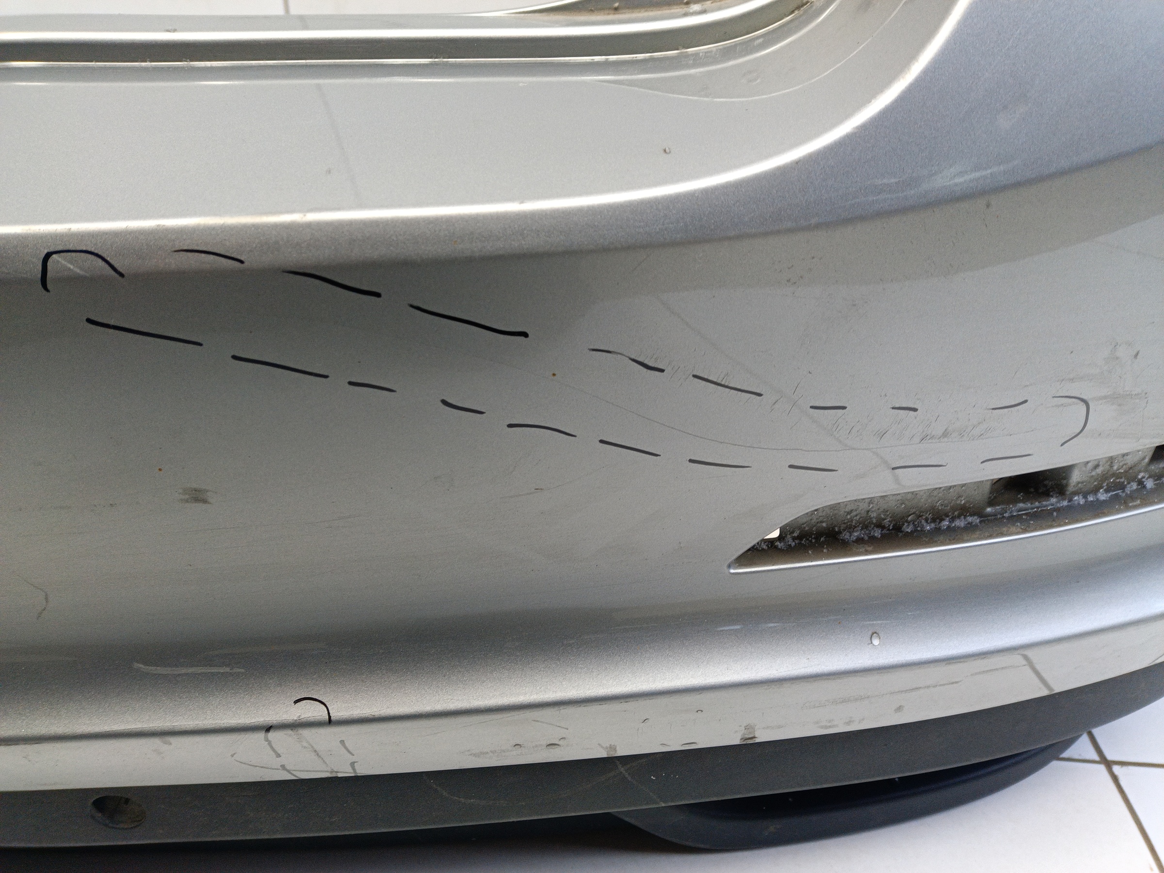 Бампер задний Skoda Rapid 2