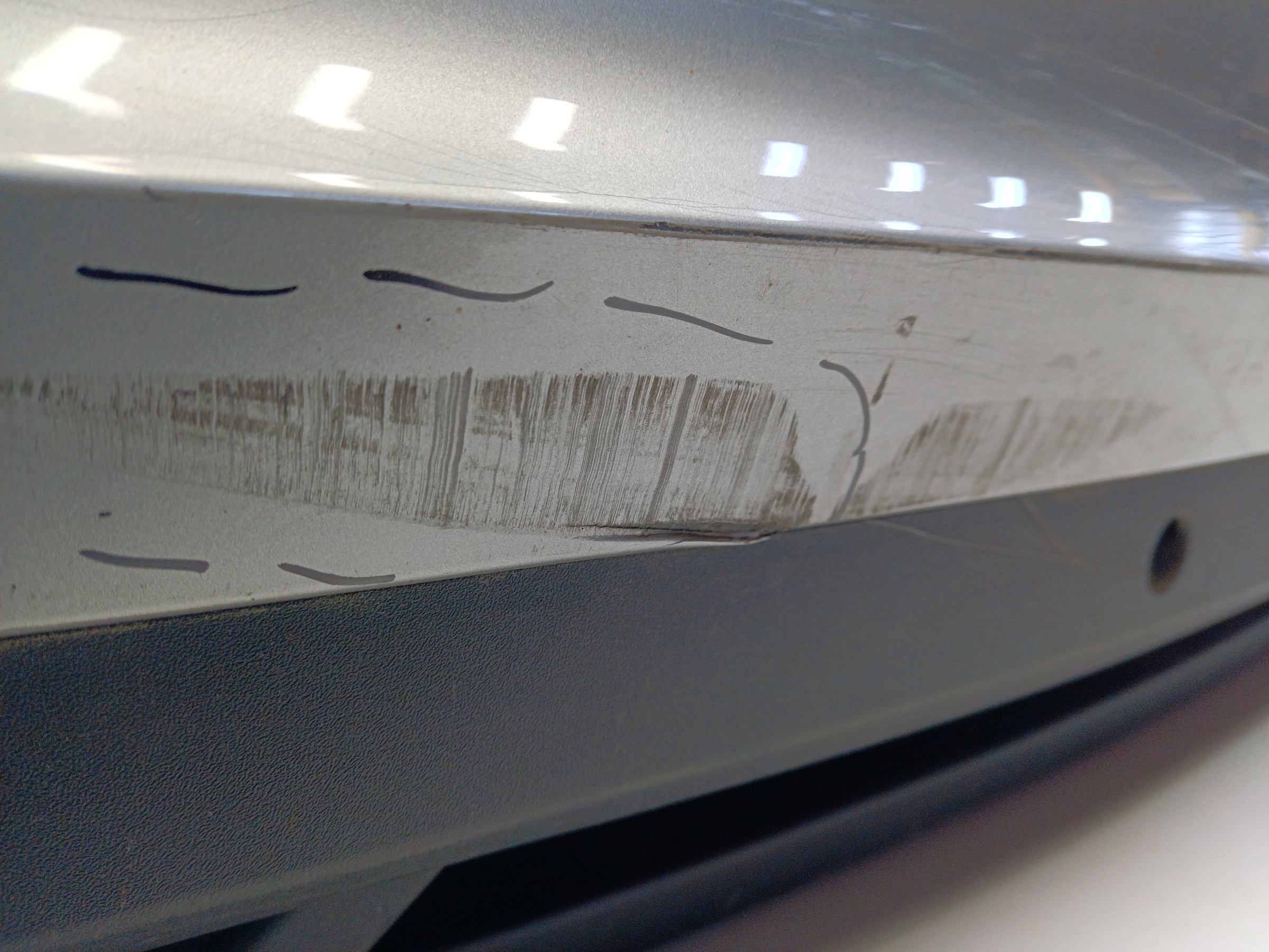 Бампер задний Skoda Rapid 2