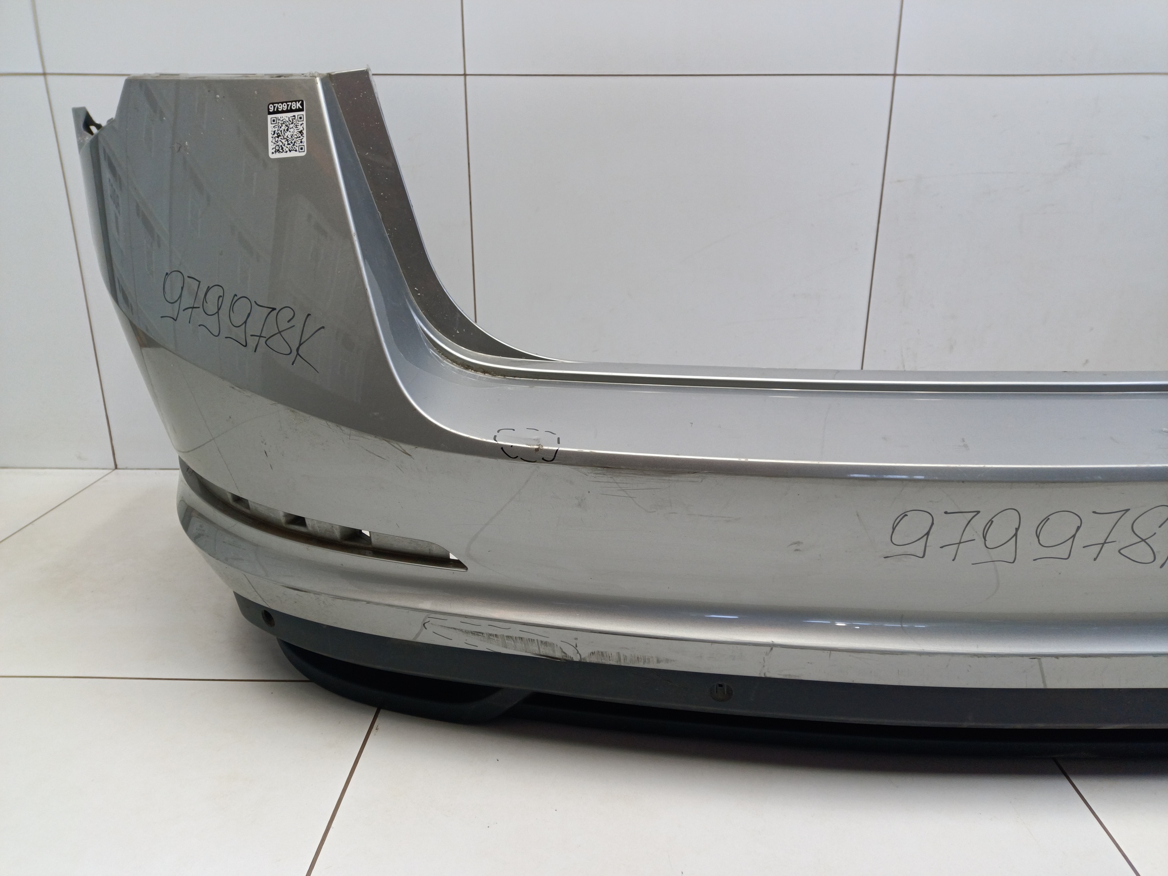 Бампер задний Skoda Rapid 2