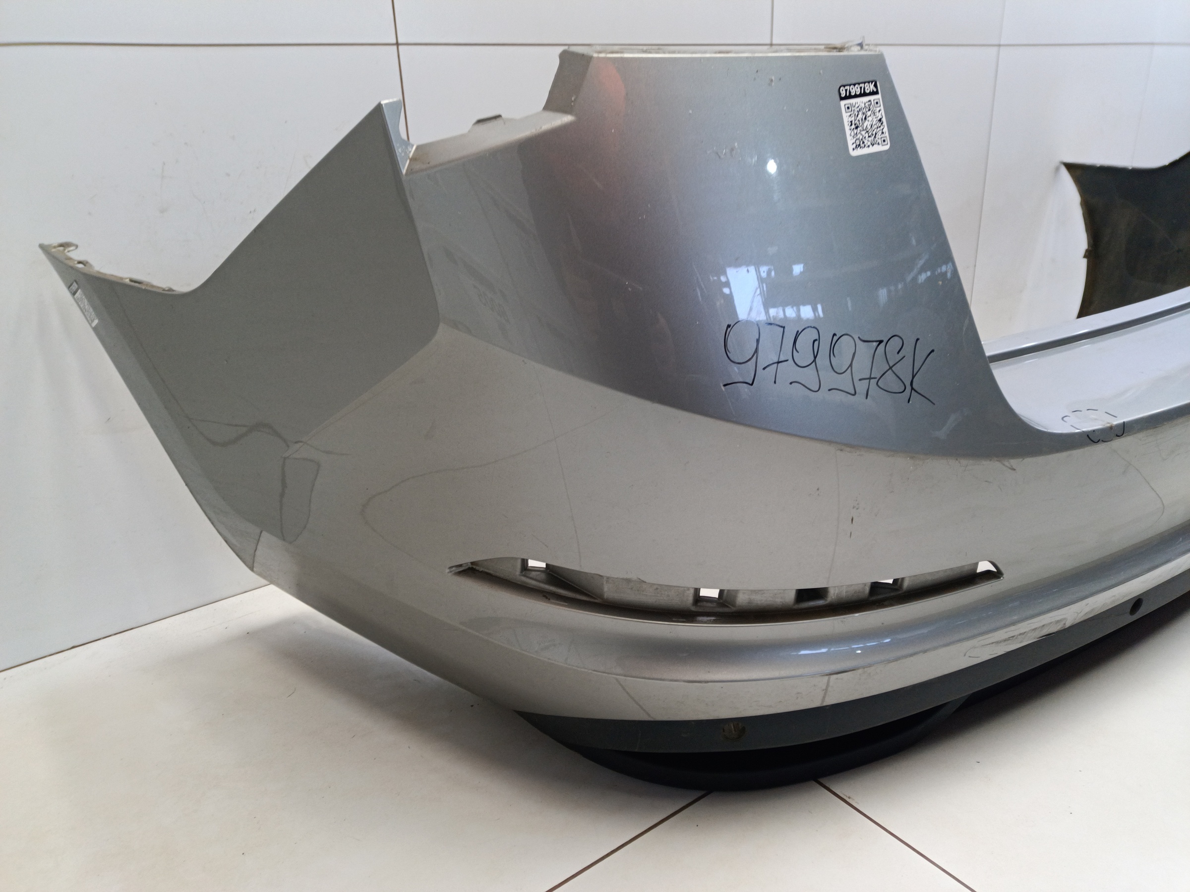 Бампер задний Skoda Rapid 2