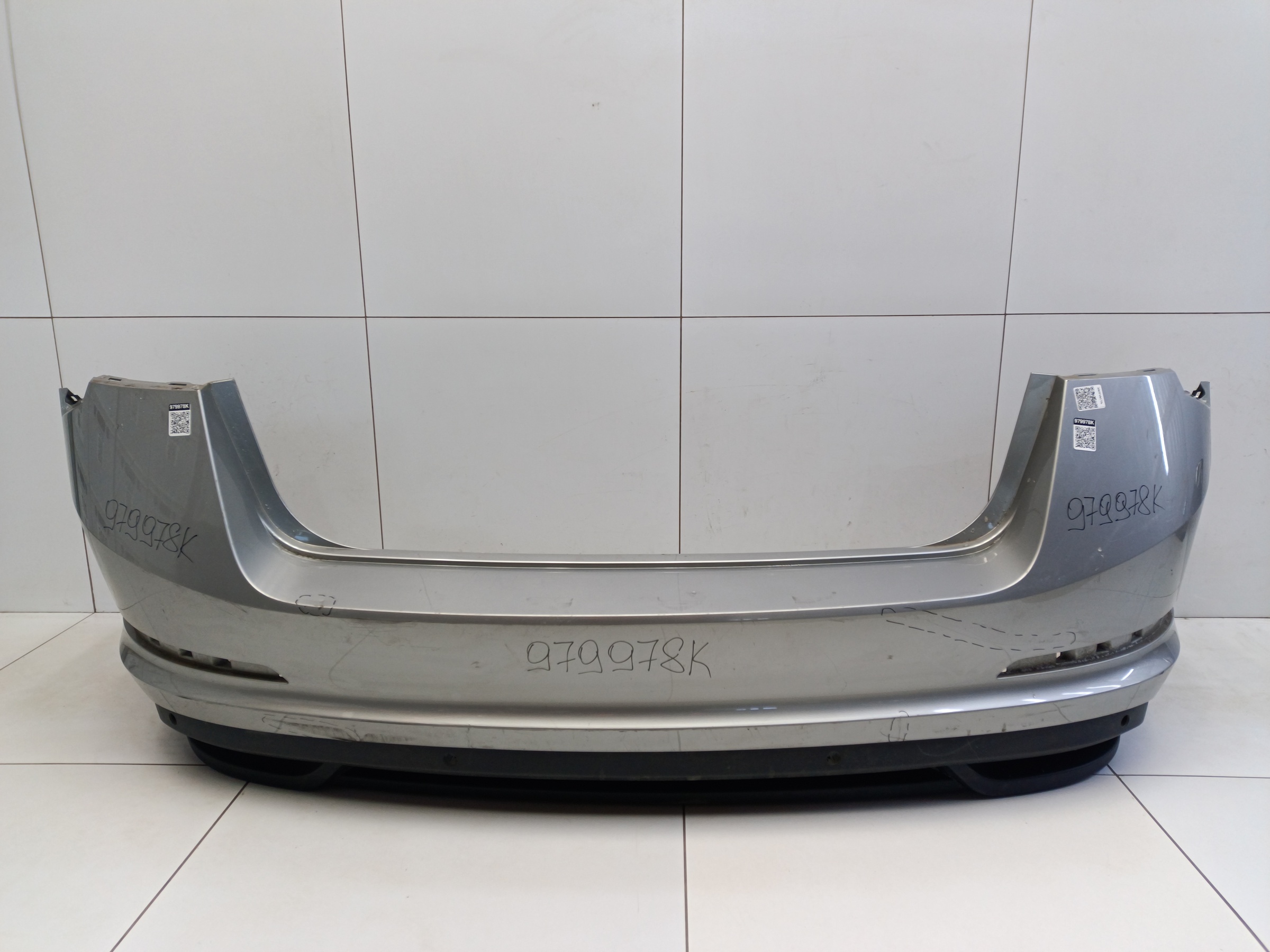 Бампер задний Skoda Rapid 2