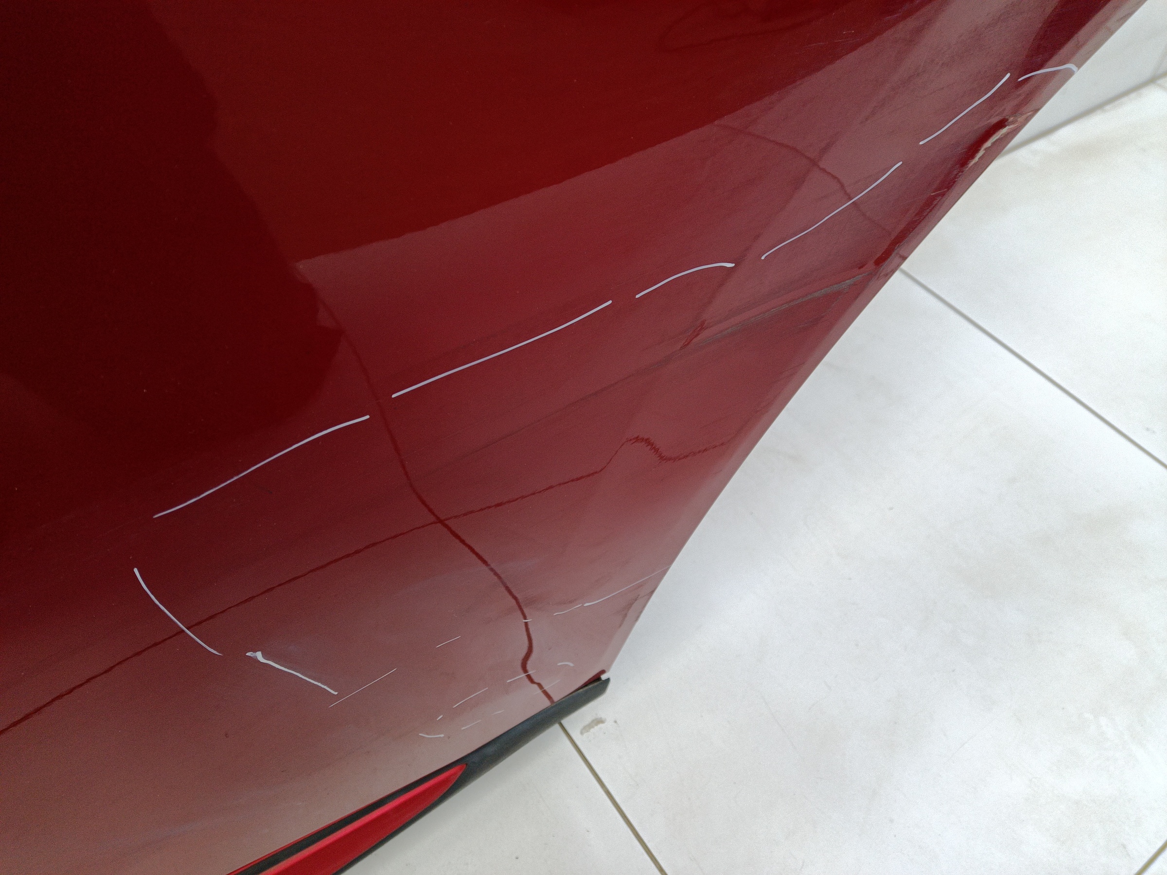 Дверь задняя левая Changan CS55Plus