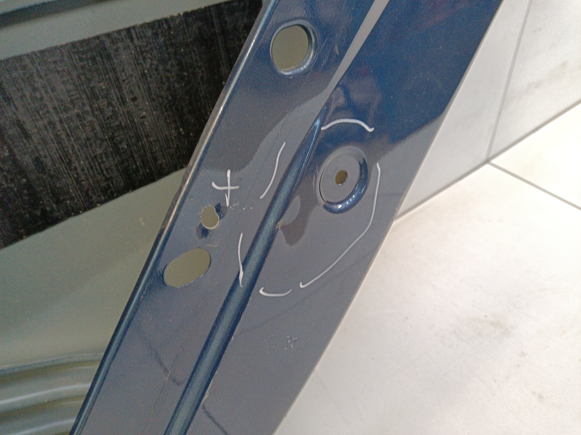 Дверь задняя правая Mercedes Benz GLA-Klasse X156