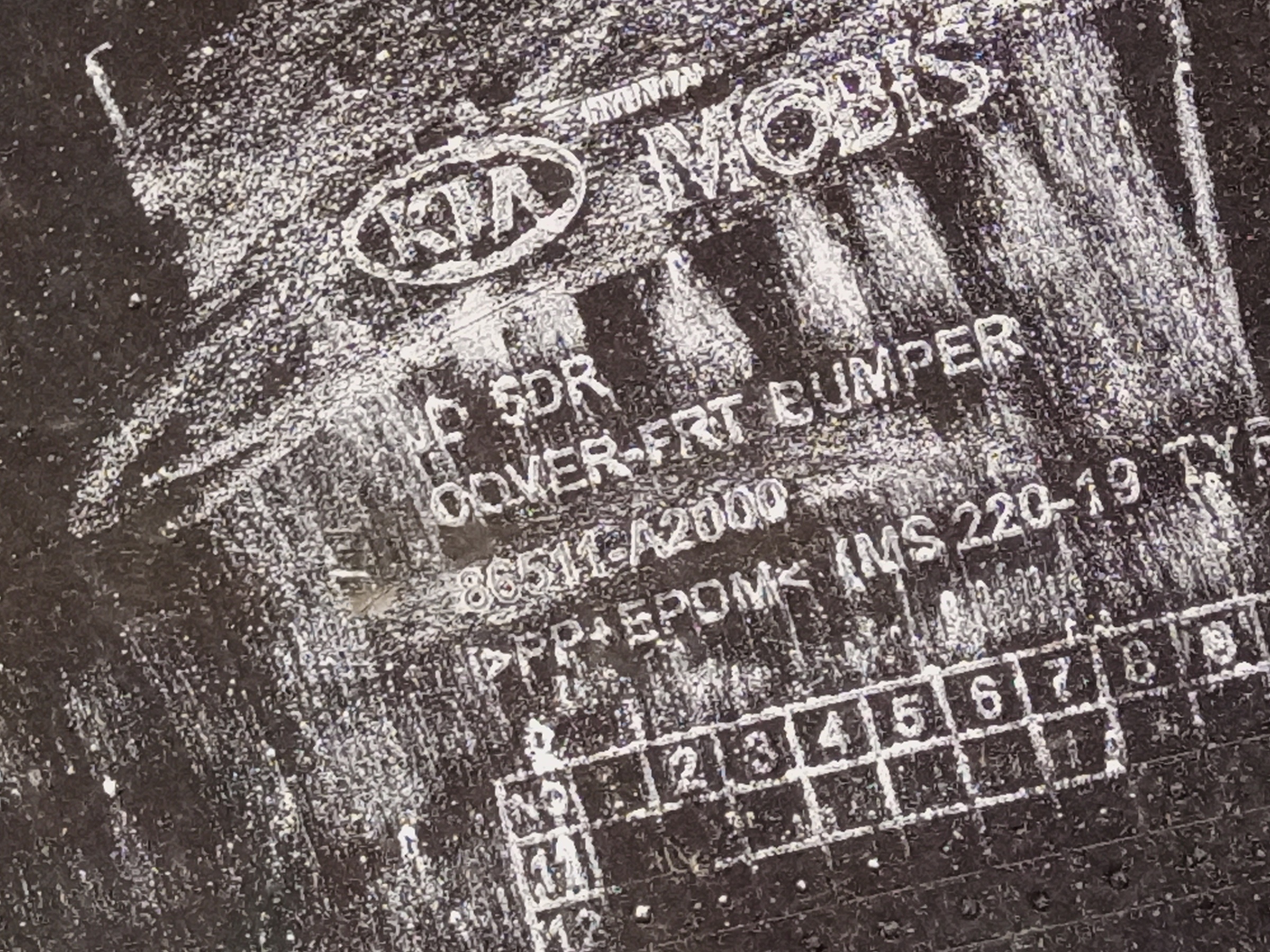 Бампер передний Kia Ceed 2