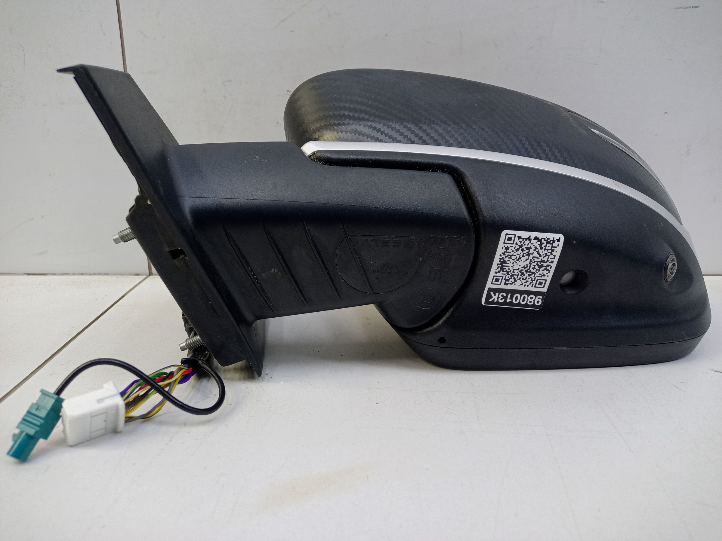 Зеркало левое Geely Coolray 12+1 контактов карбон