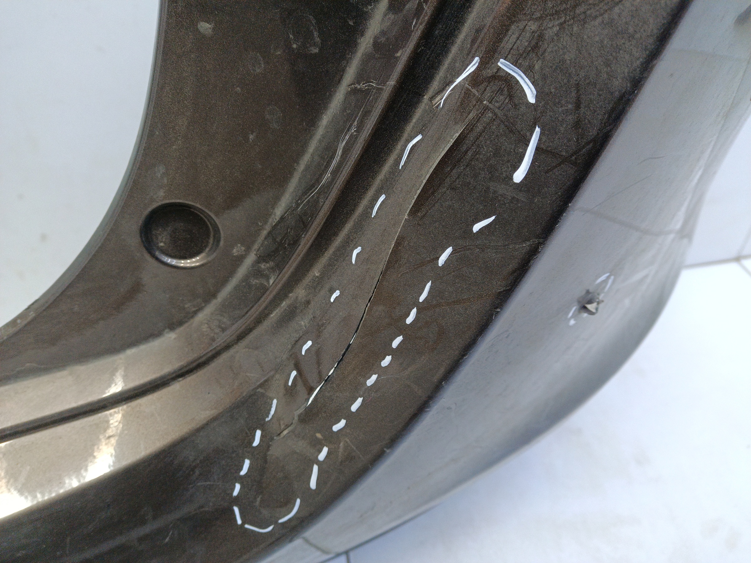 Бампер задний Kia Ceed 2 Hatchback 5D Restail