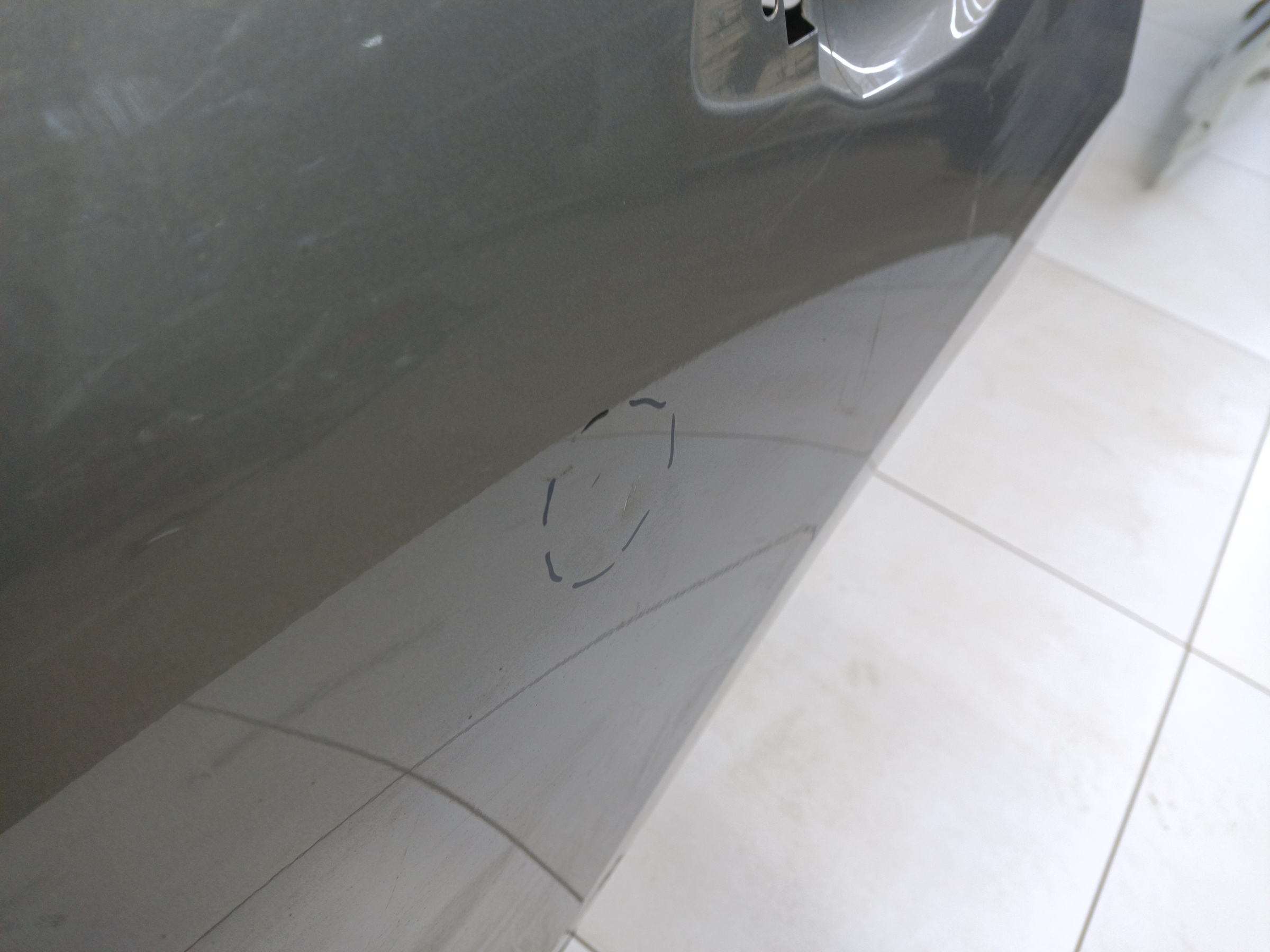 Дверь задняя левая Skoda Kodiaq