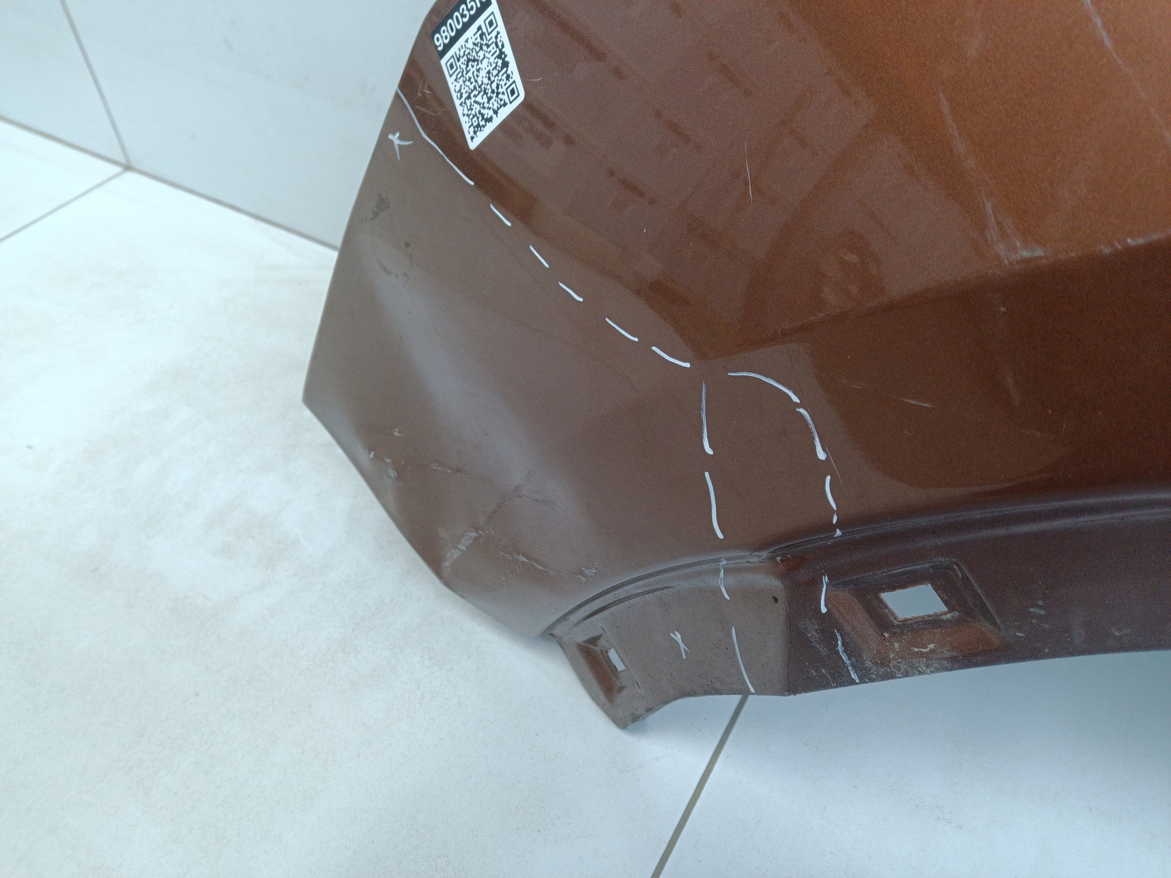 Крыло переднее левое Hyundai Creta 1 под повторитель