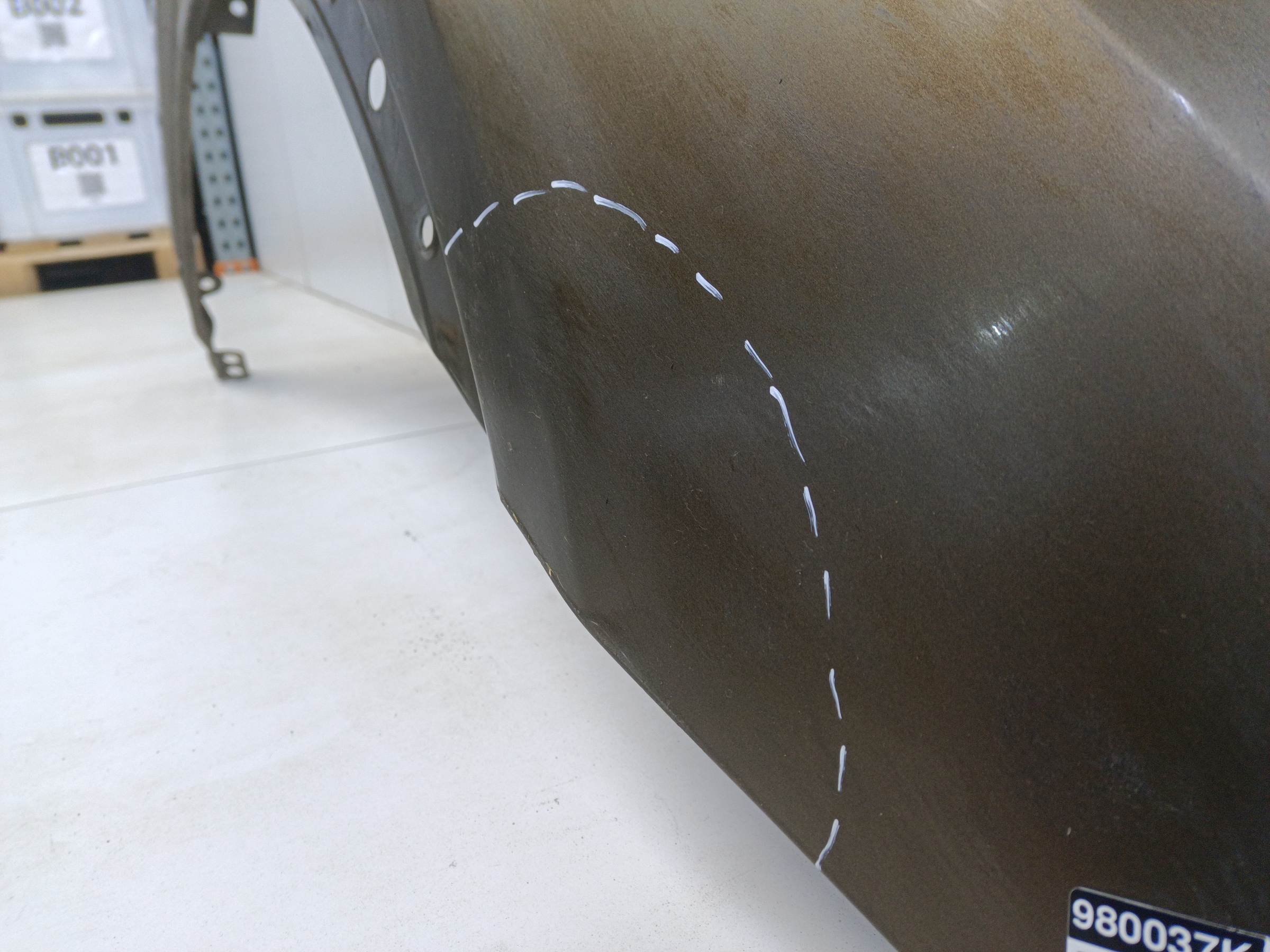 Крыло переднее правое Audi Q3 1