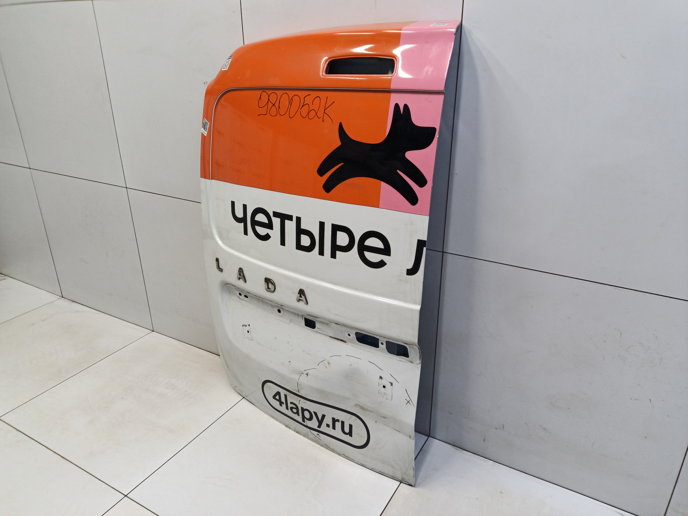 Дверь задняя левая распашная глухая Lada Largus Фургон