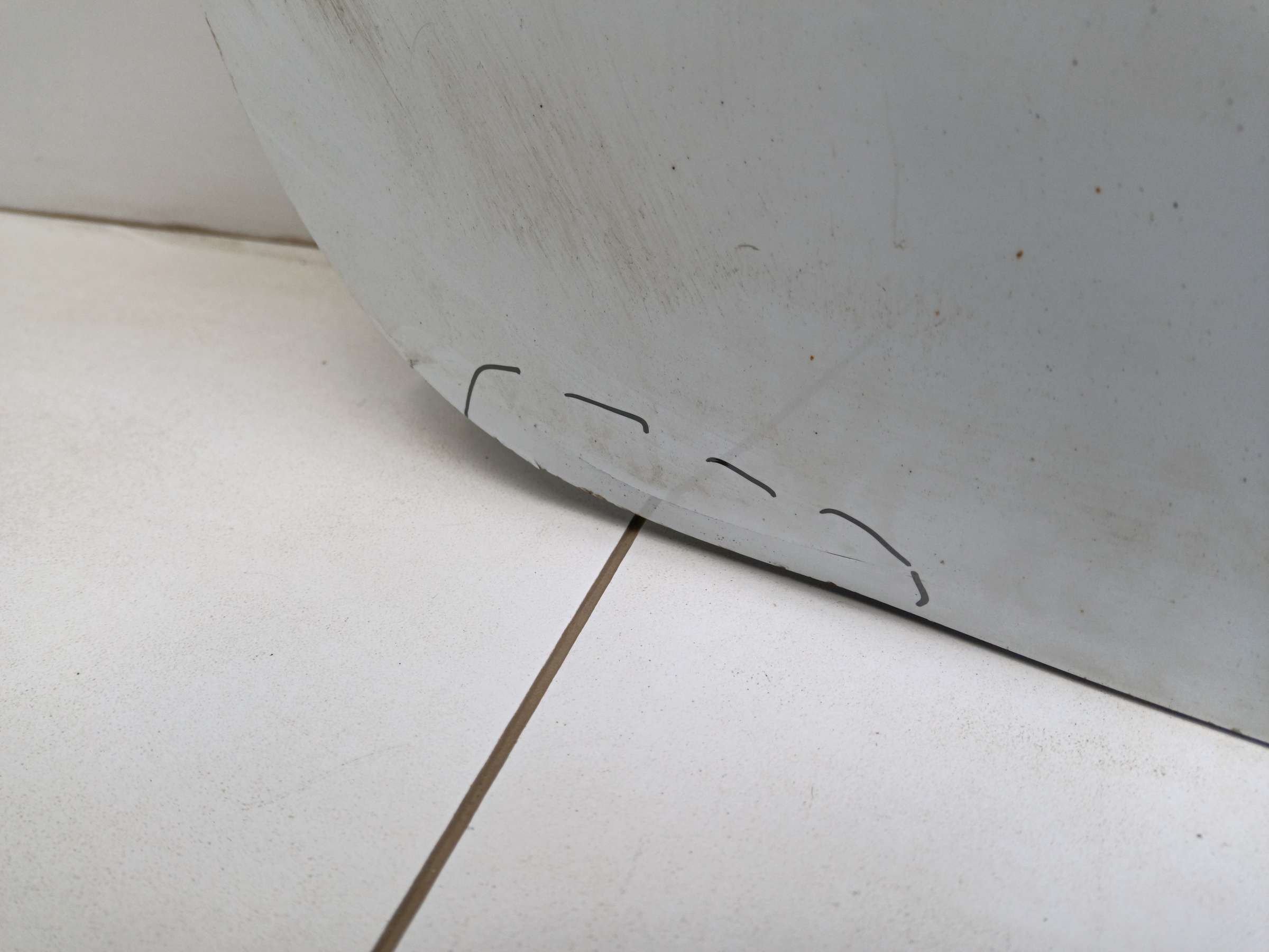 Дверь задняя левая распашная глухая Lada Largus Фургон