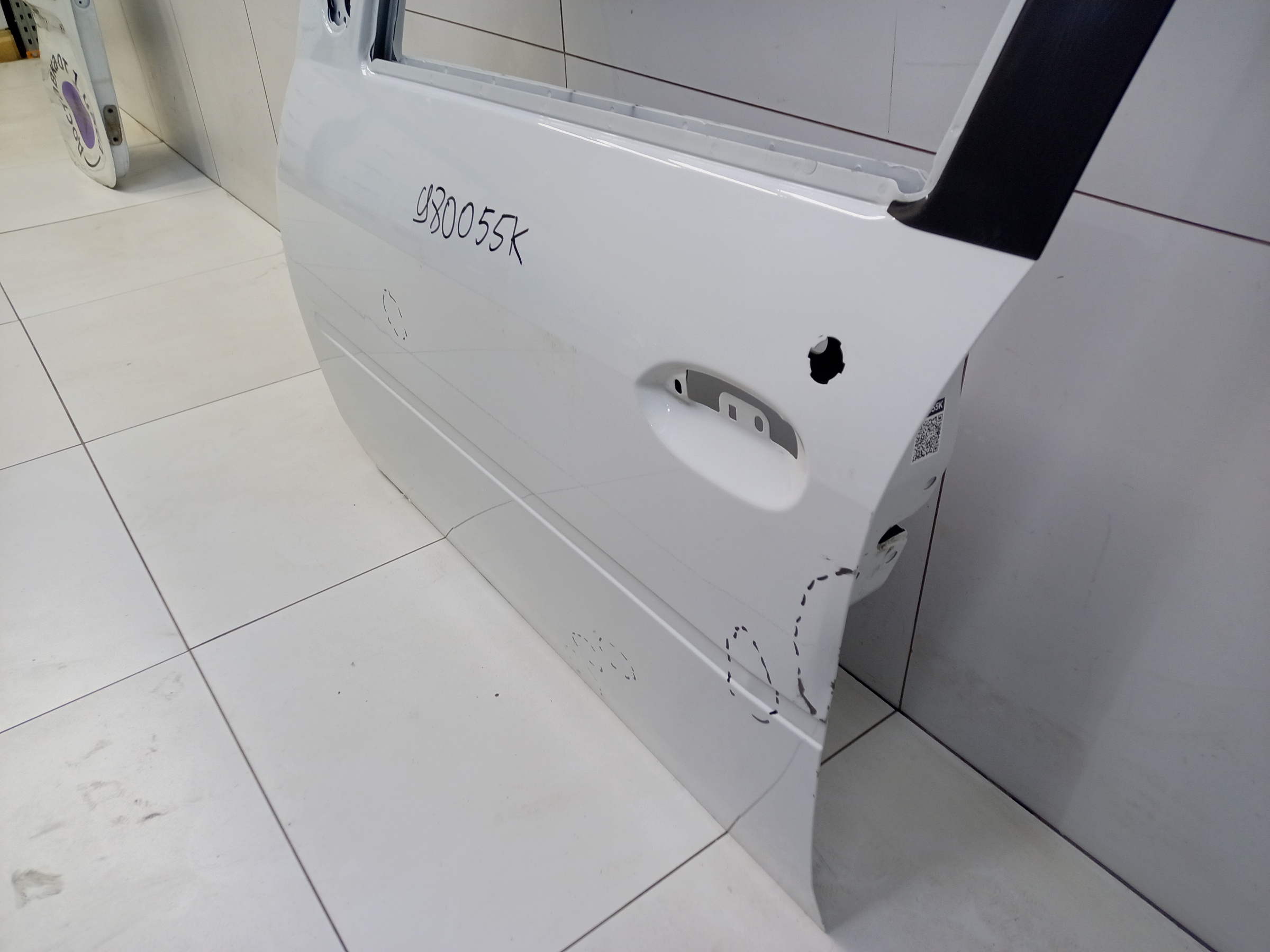 Дверь передняя левая Lada Largus 1 Restail без накладки