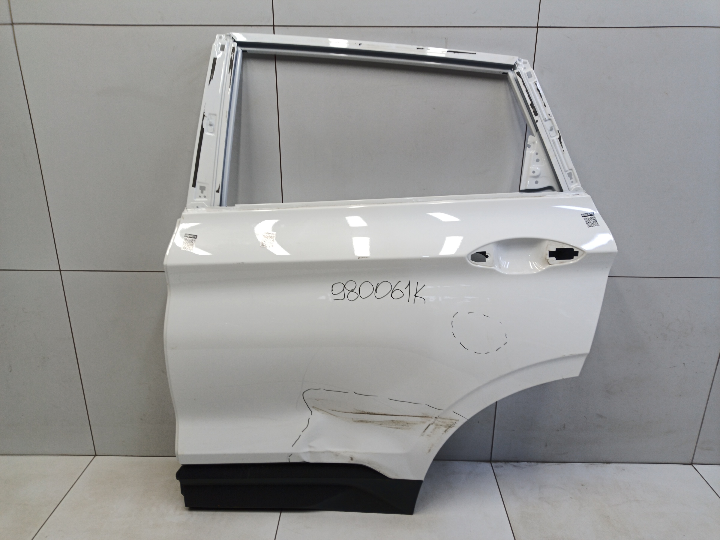 Дверь задняя левая Geely Coolray