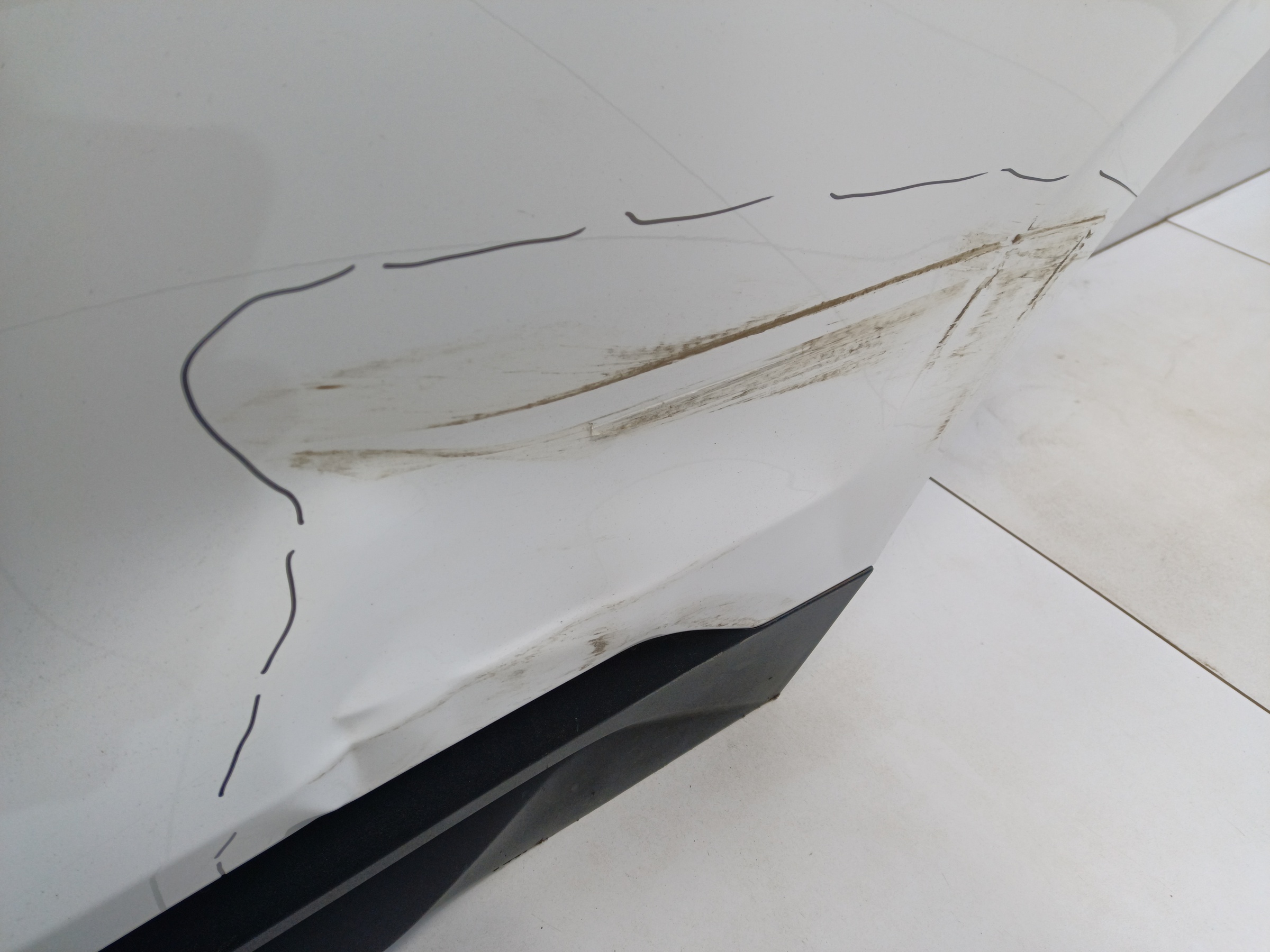 Дверь задняя левая Geely Coolray