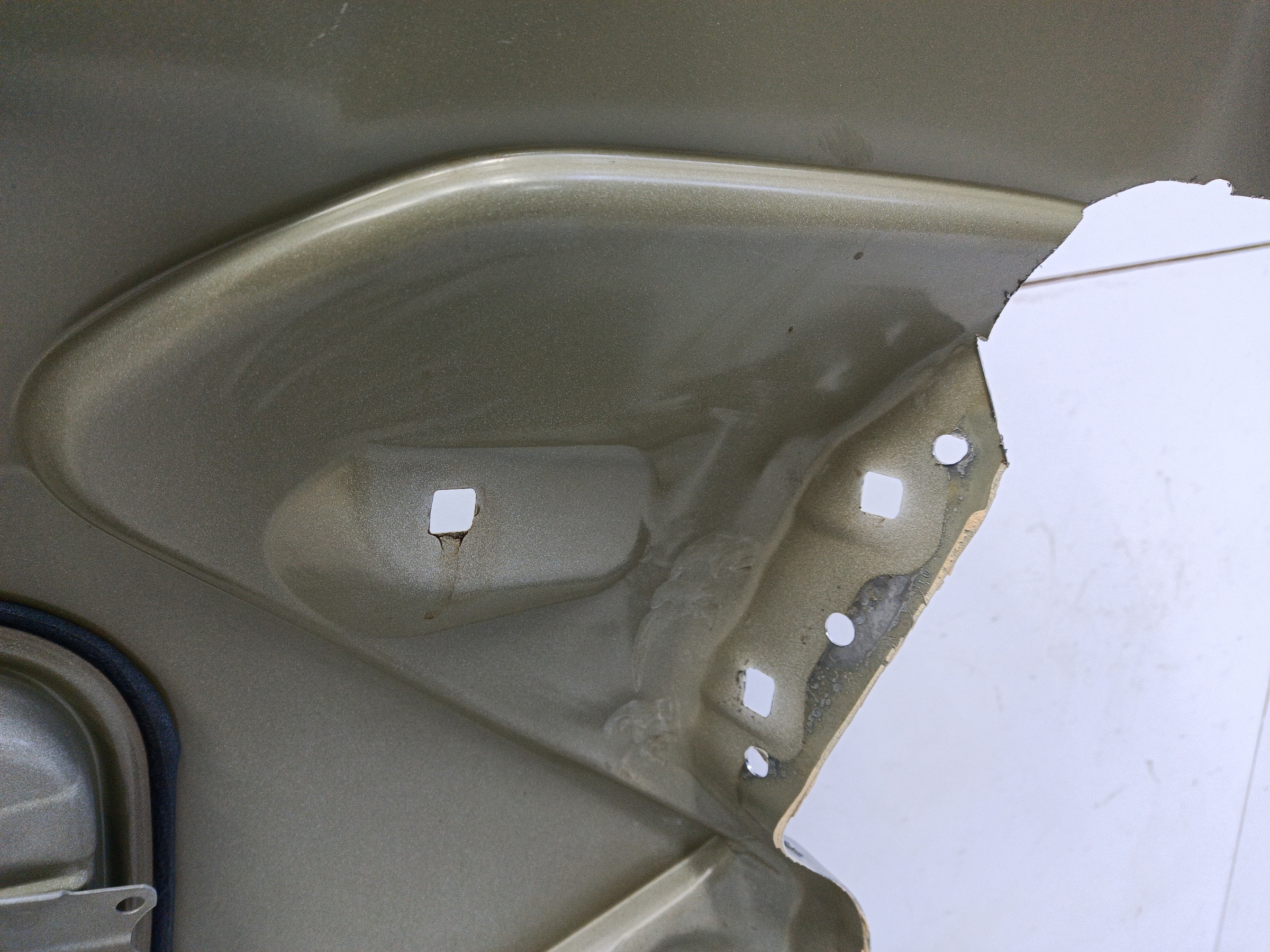 Крыло заднее правое Subaru XV 1