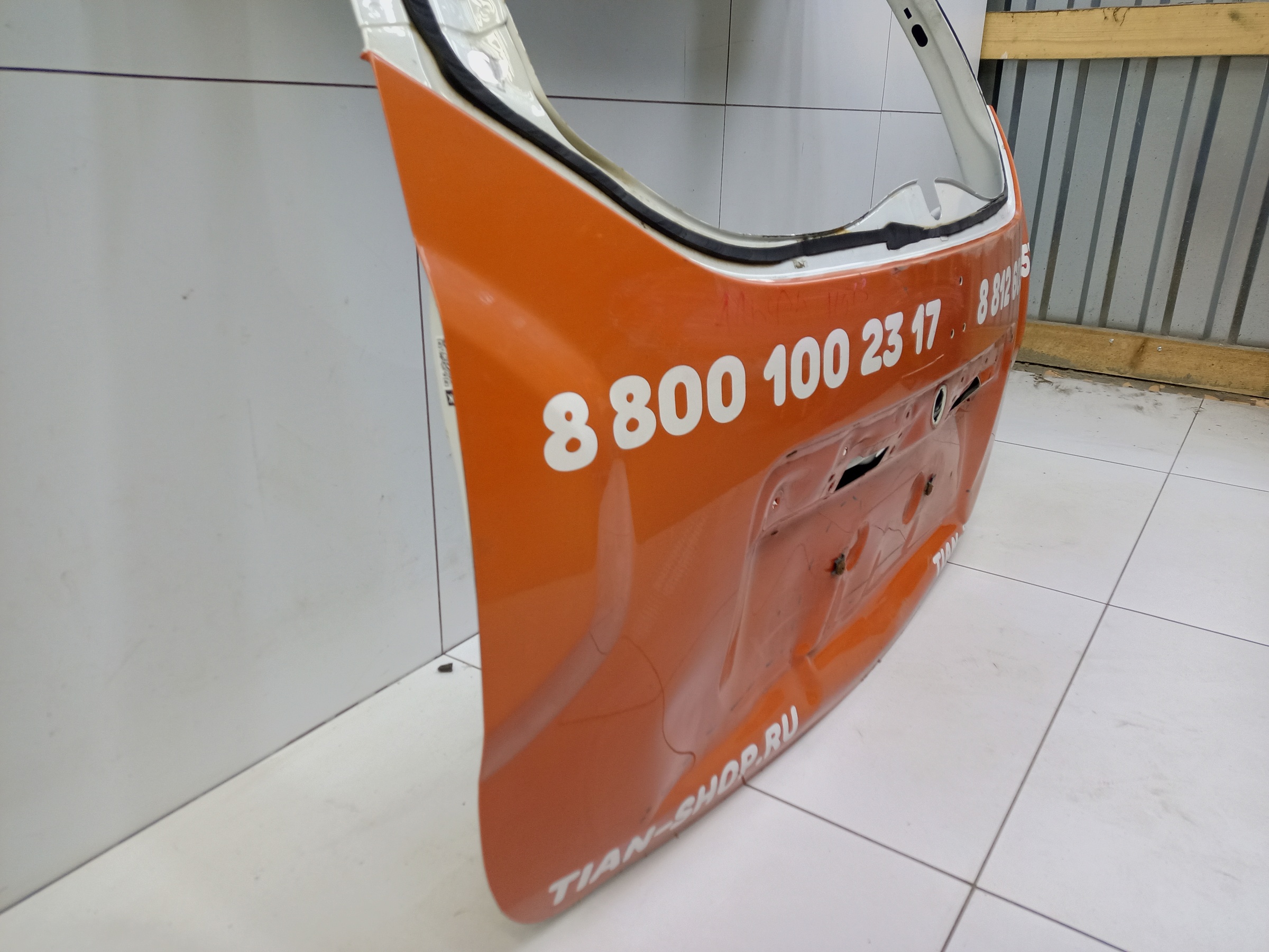 Крышка багажника Renault Duster 1