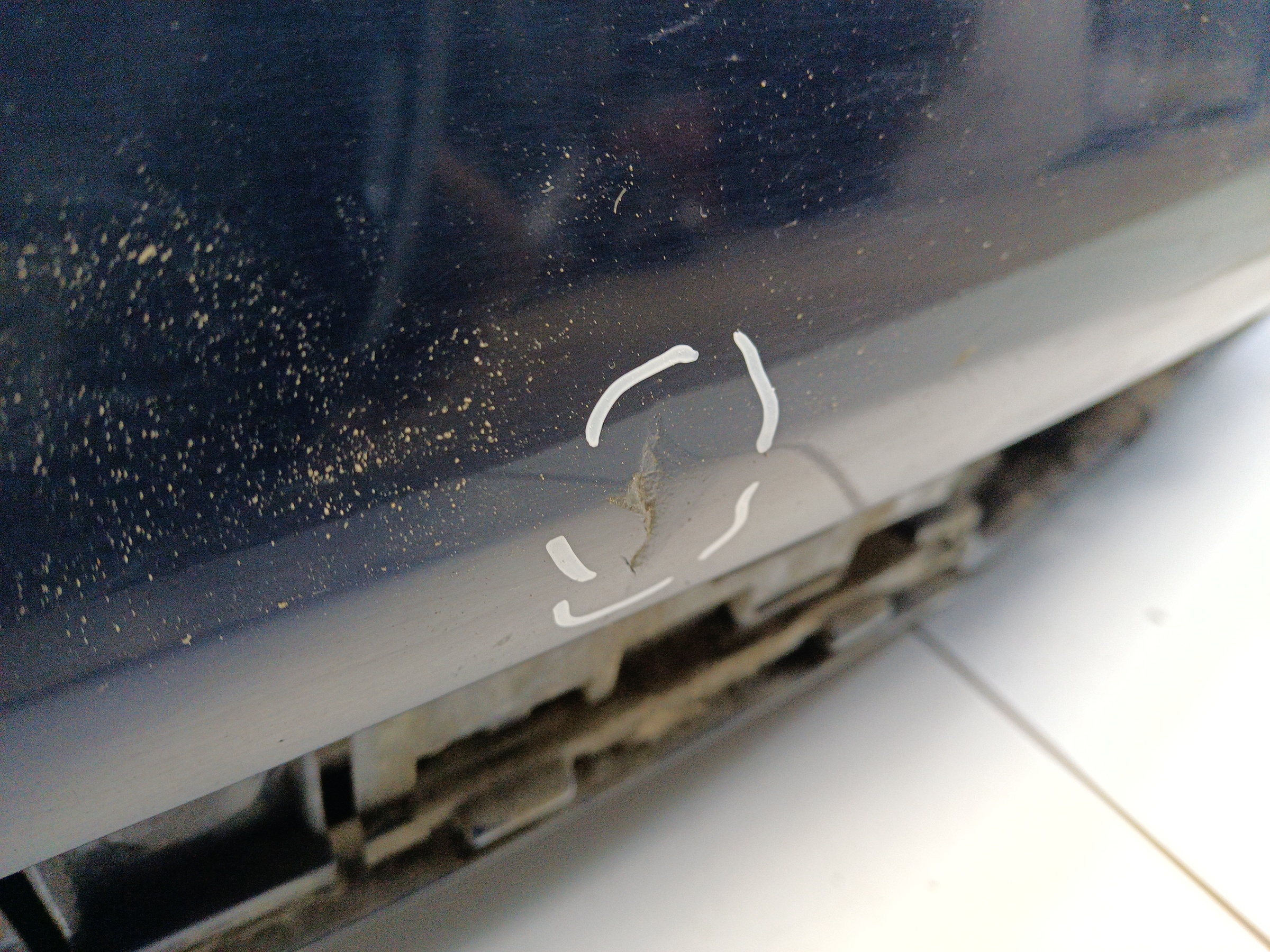 Бампер задний BMW 7er G11