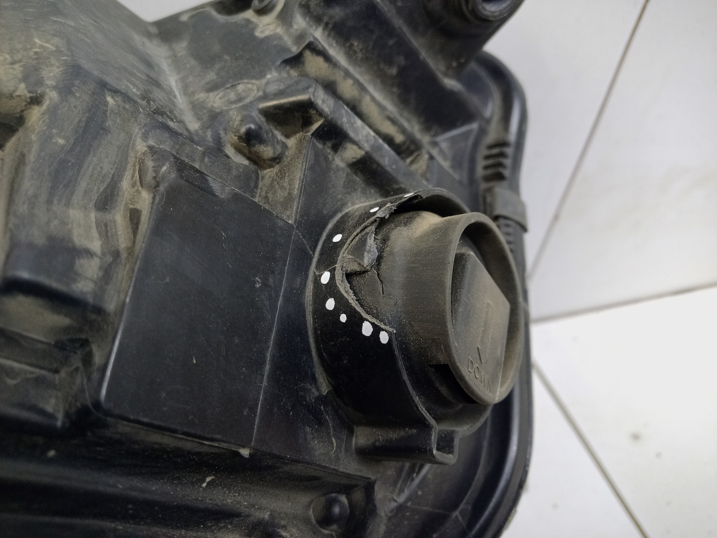 Фара передняя левая Audi Q5 2 LED