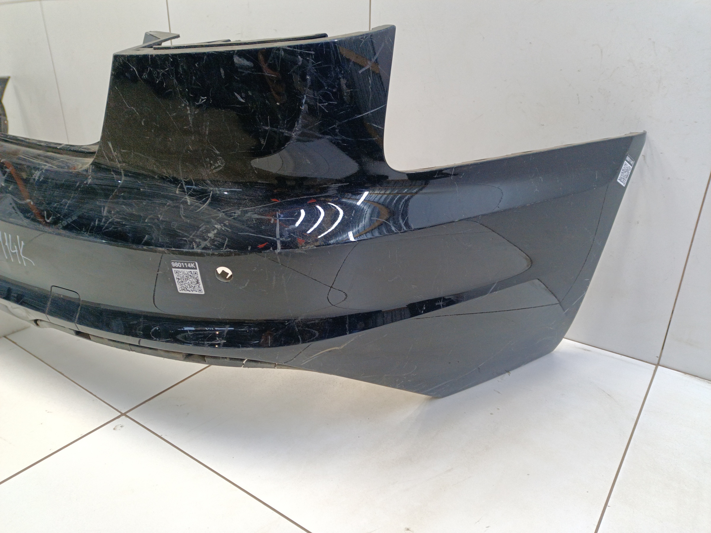 Бампер задний Audi A4 B9 Restail Sedan