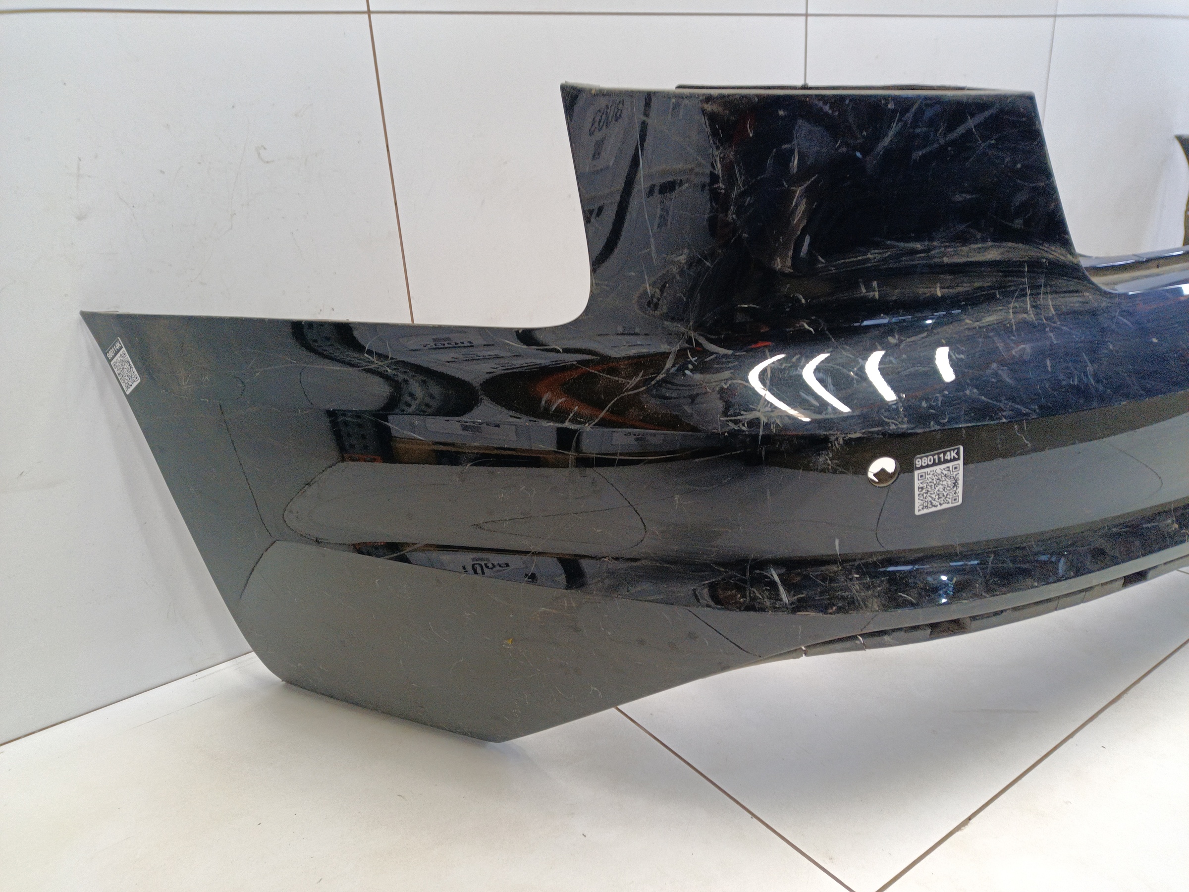 Бампер задний Audi A4 B9 Restail Sedan