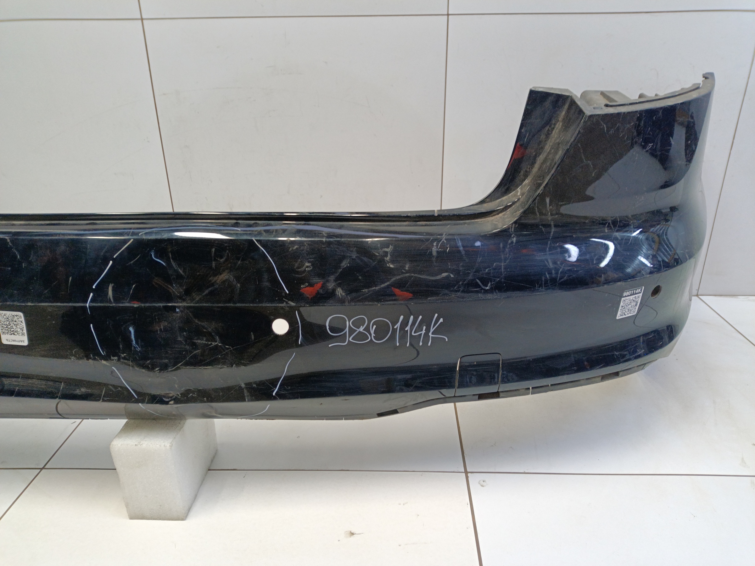 Бампер задний Audi A4 B9 Restail Sedan