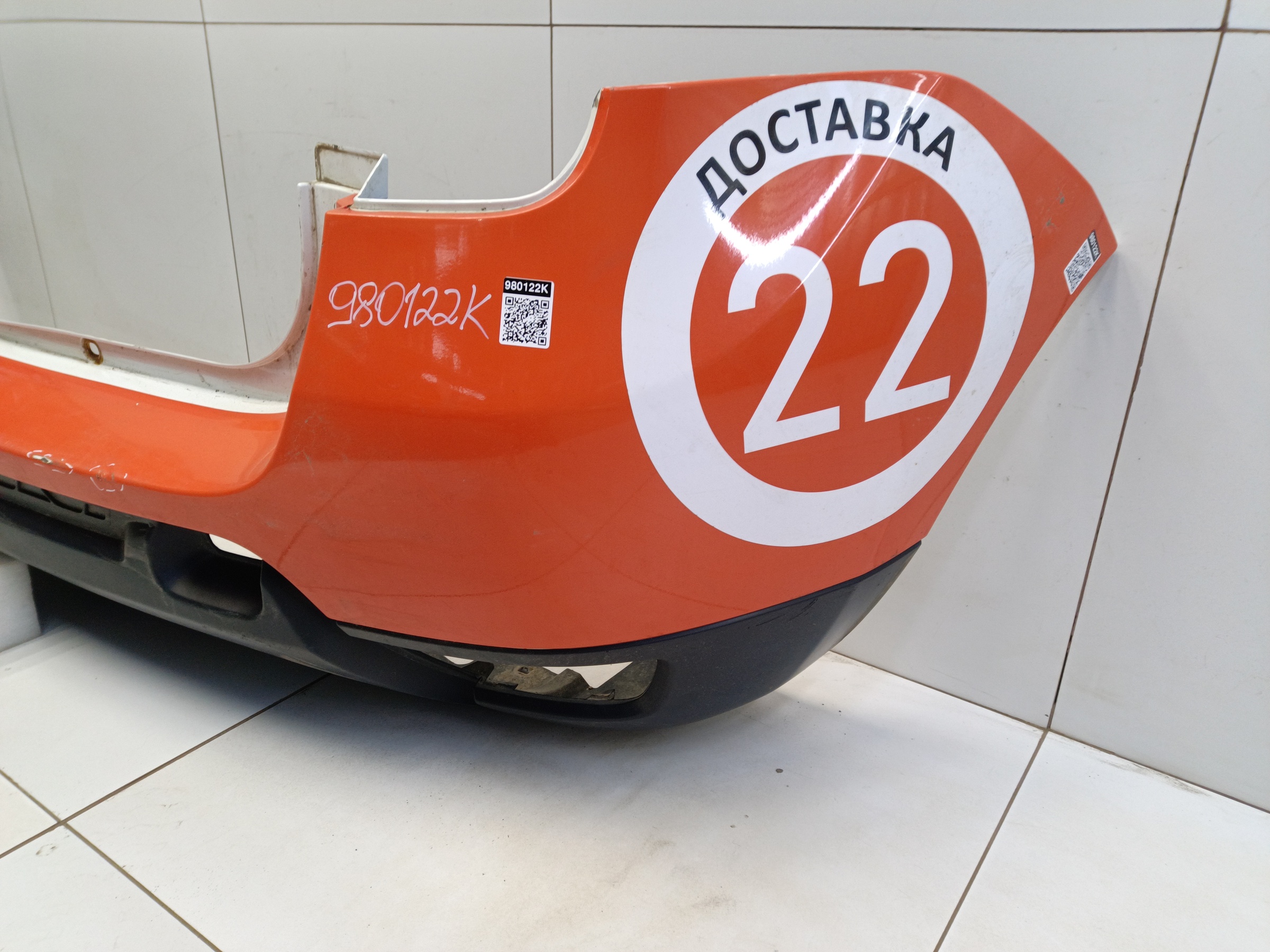 Бампер задний Renault Duster 1 Restail