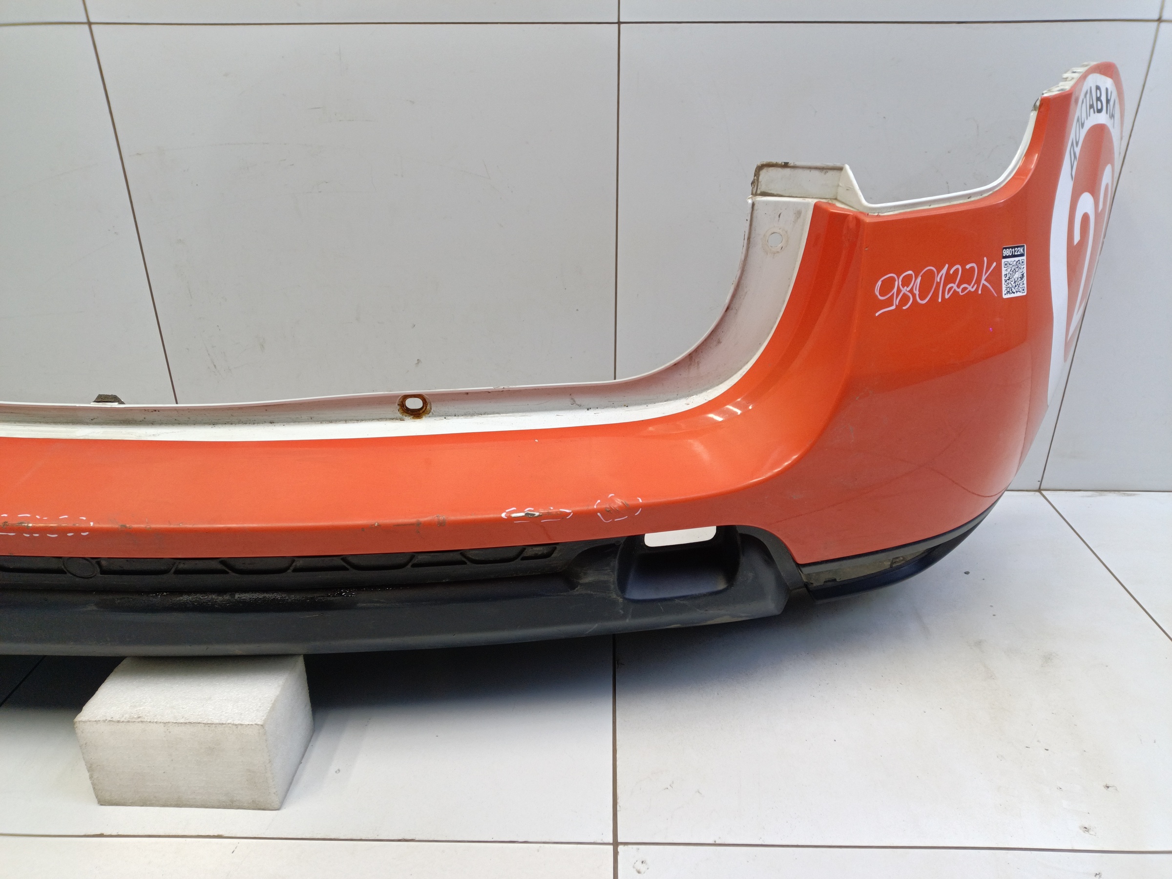 Бампер задний Renault Duster 1 Restail