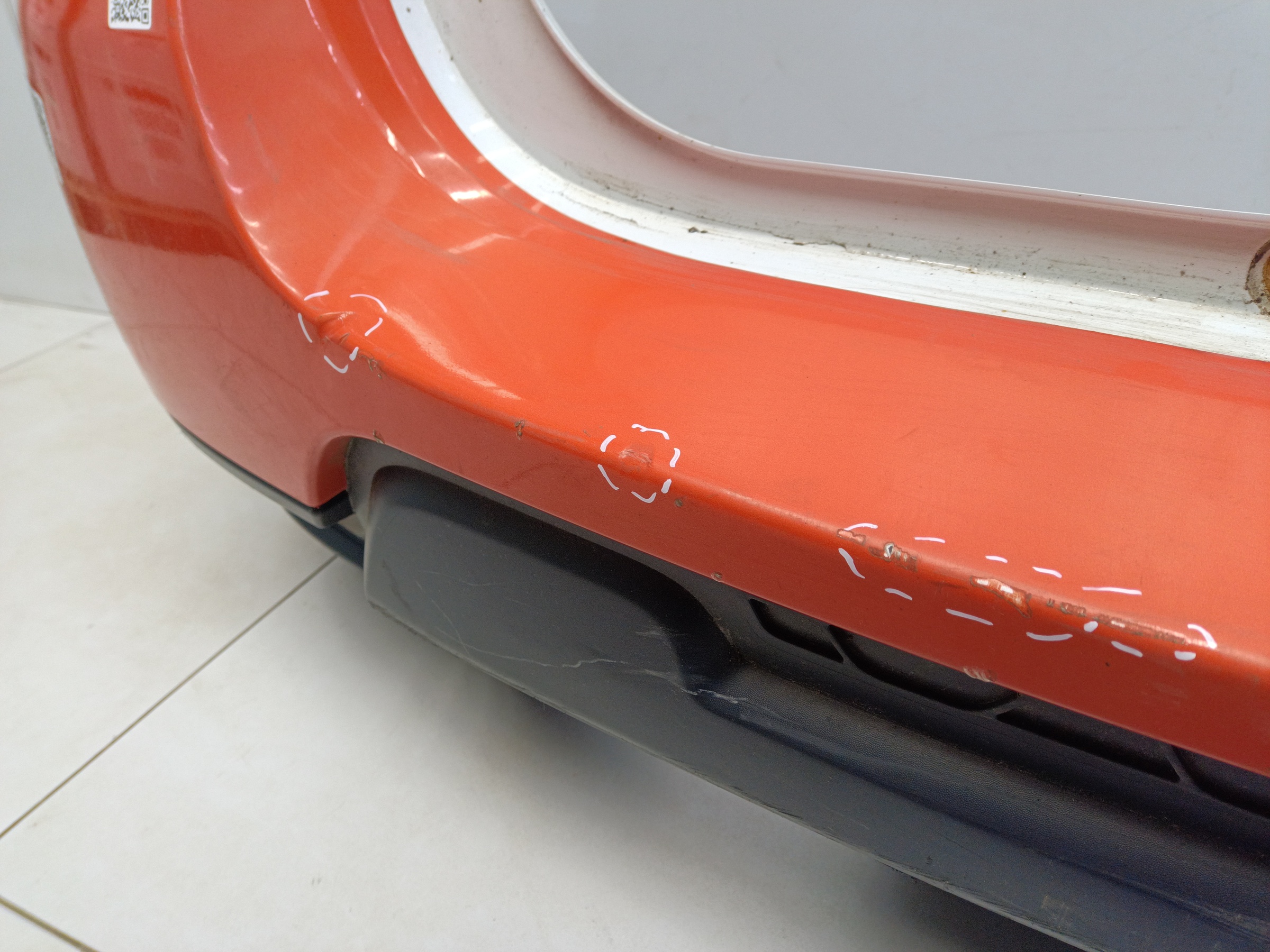 Бампер задний Renault Duster 1 Restail