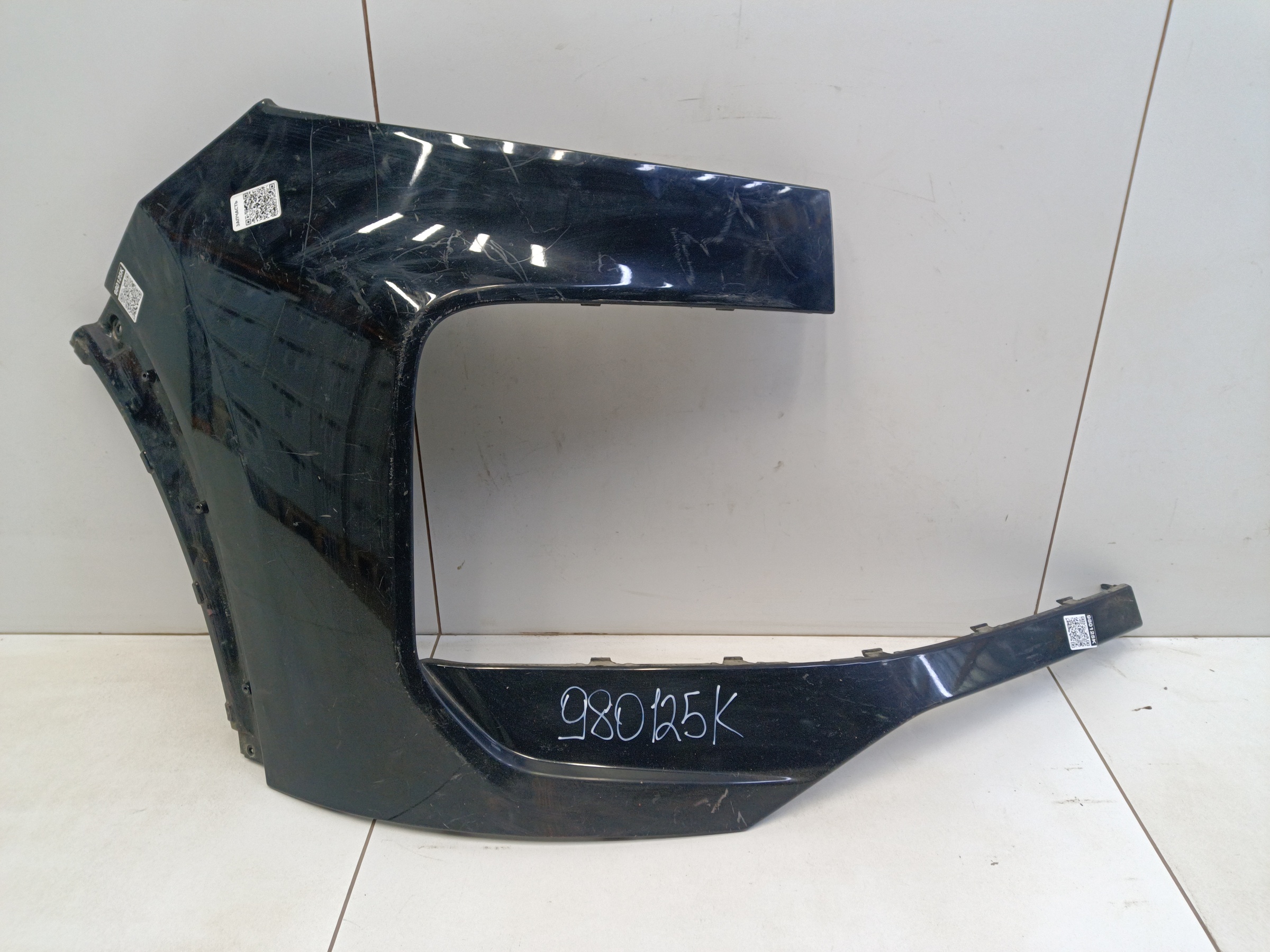 Бампер передний правая часть Jaecoo J7