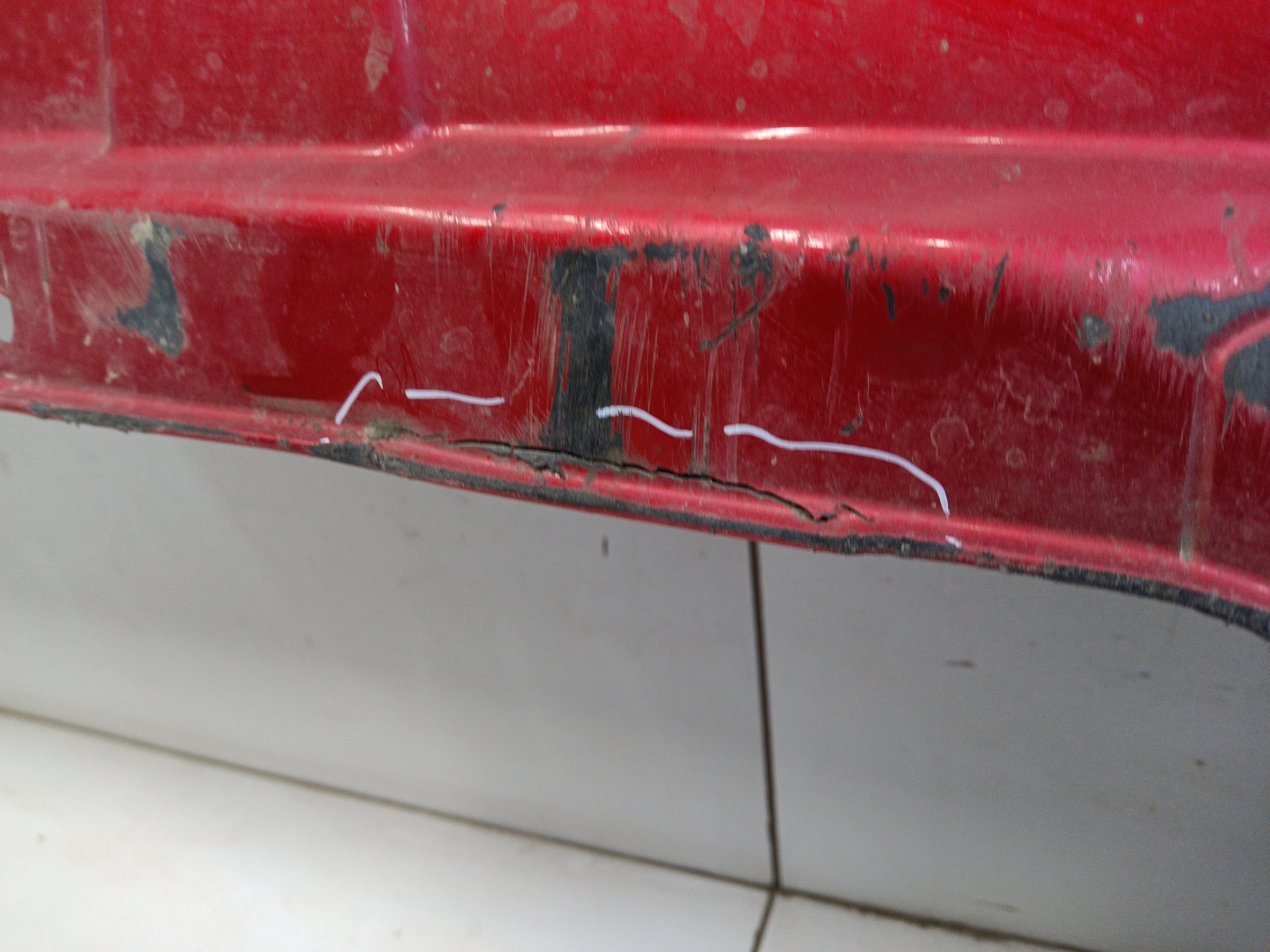 Юбка переднего бампера Haval Jolion