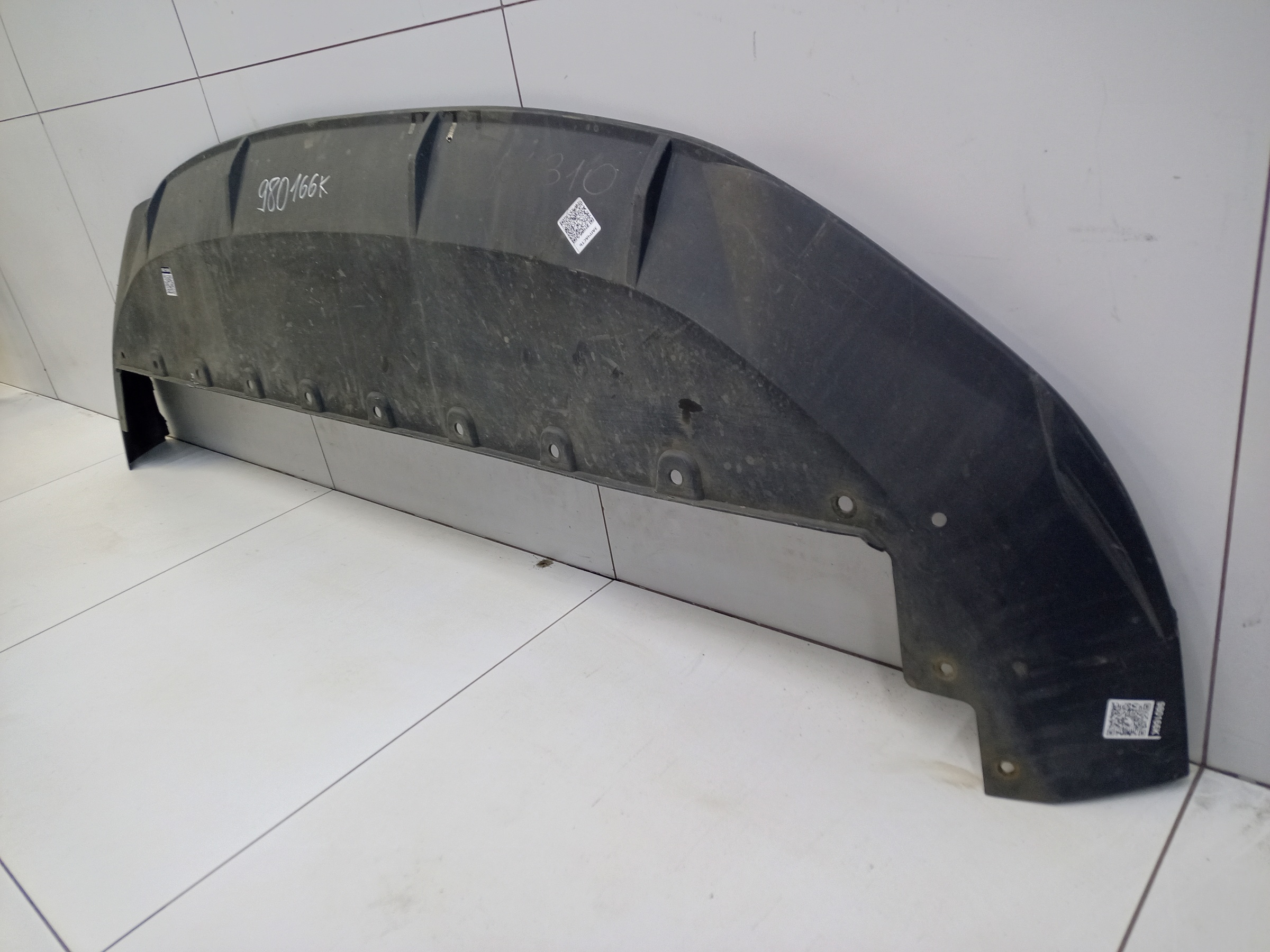 Юбка переднего бампера Haval F7X Restail