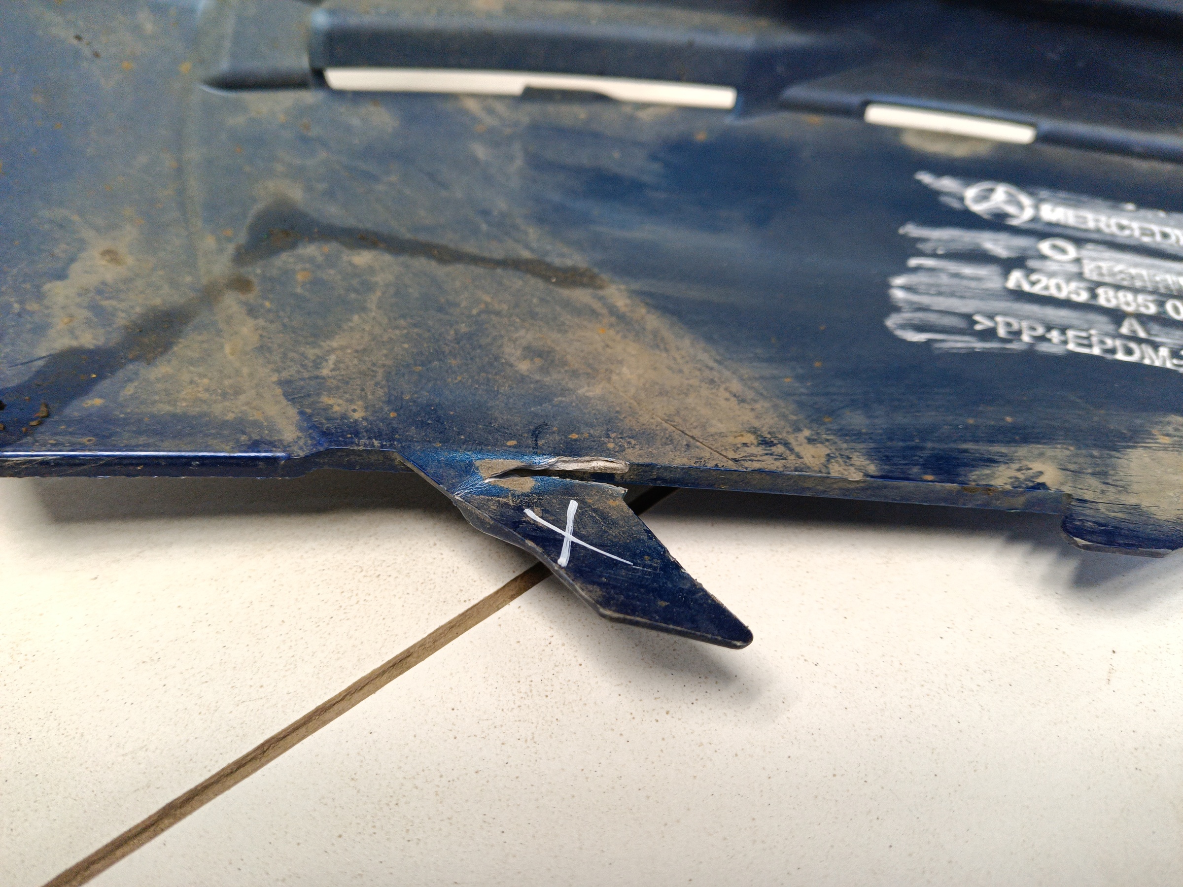 Бампер передний Mercedes Benz C-klasse W205 AMG