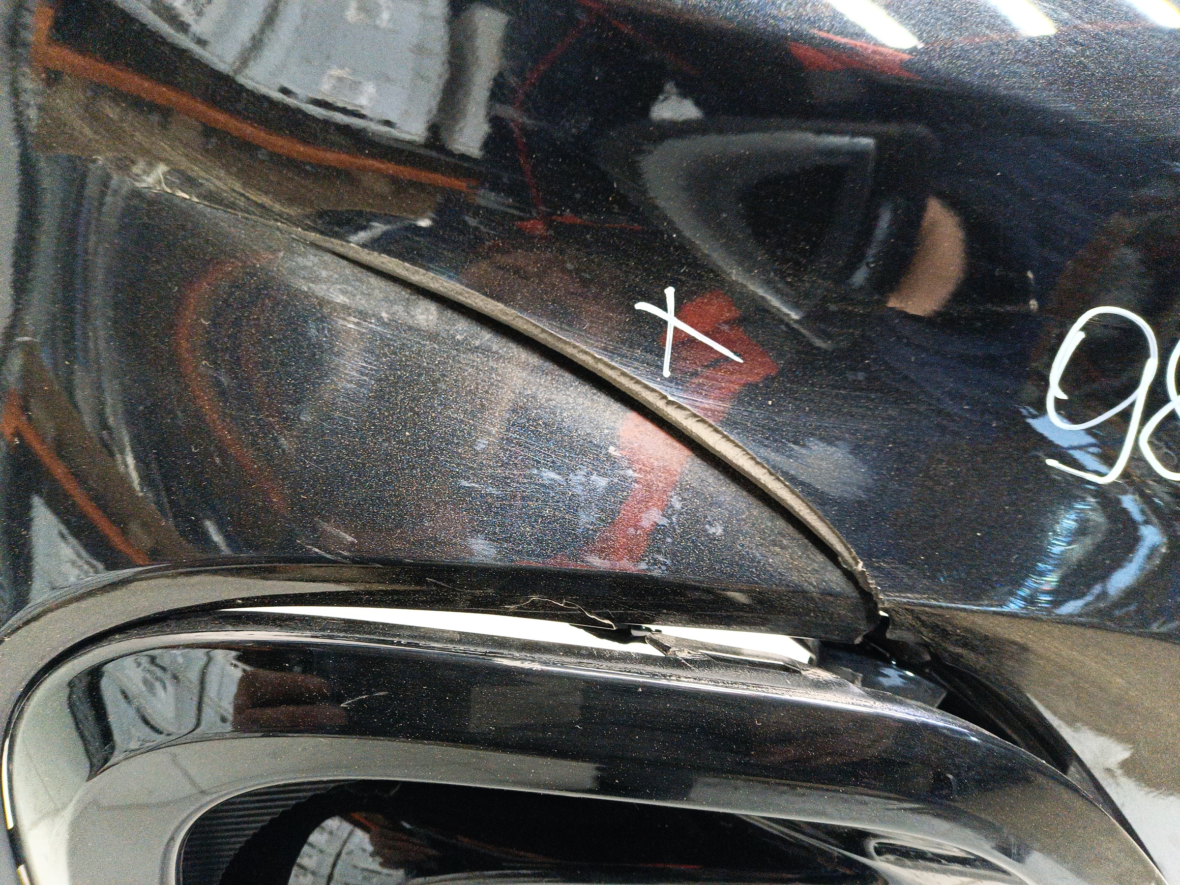 Бампер передний Kia Sportage 4 Restail