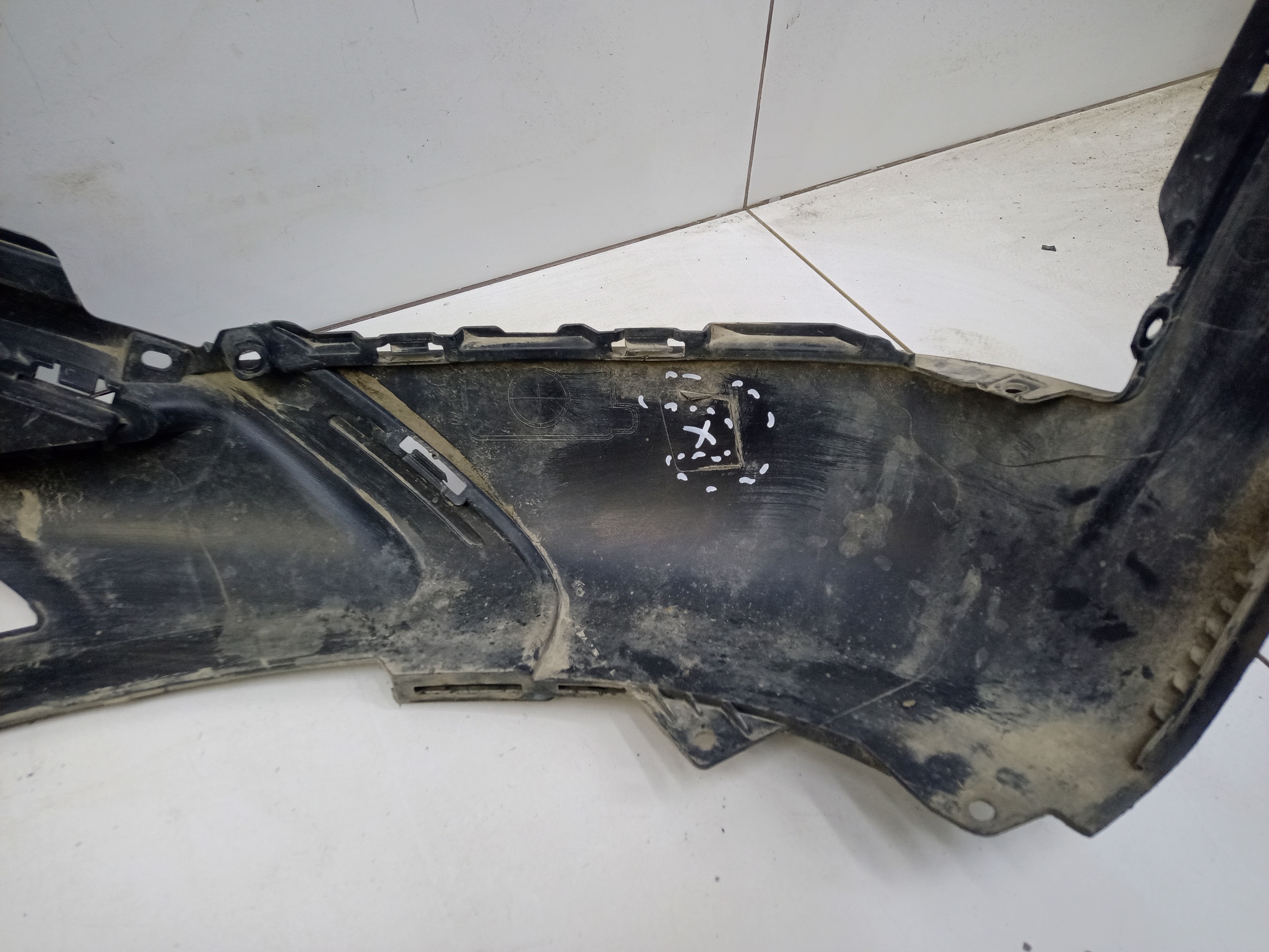 Юбка переднего бампера Hyundai Creta 2