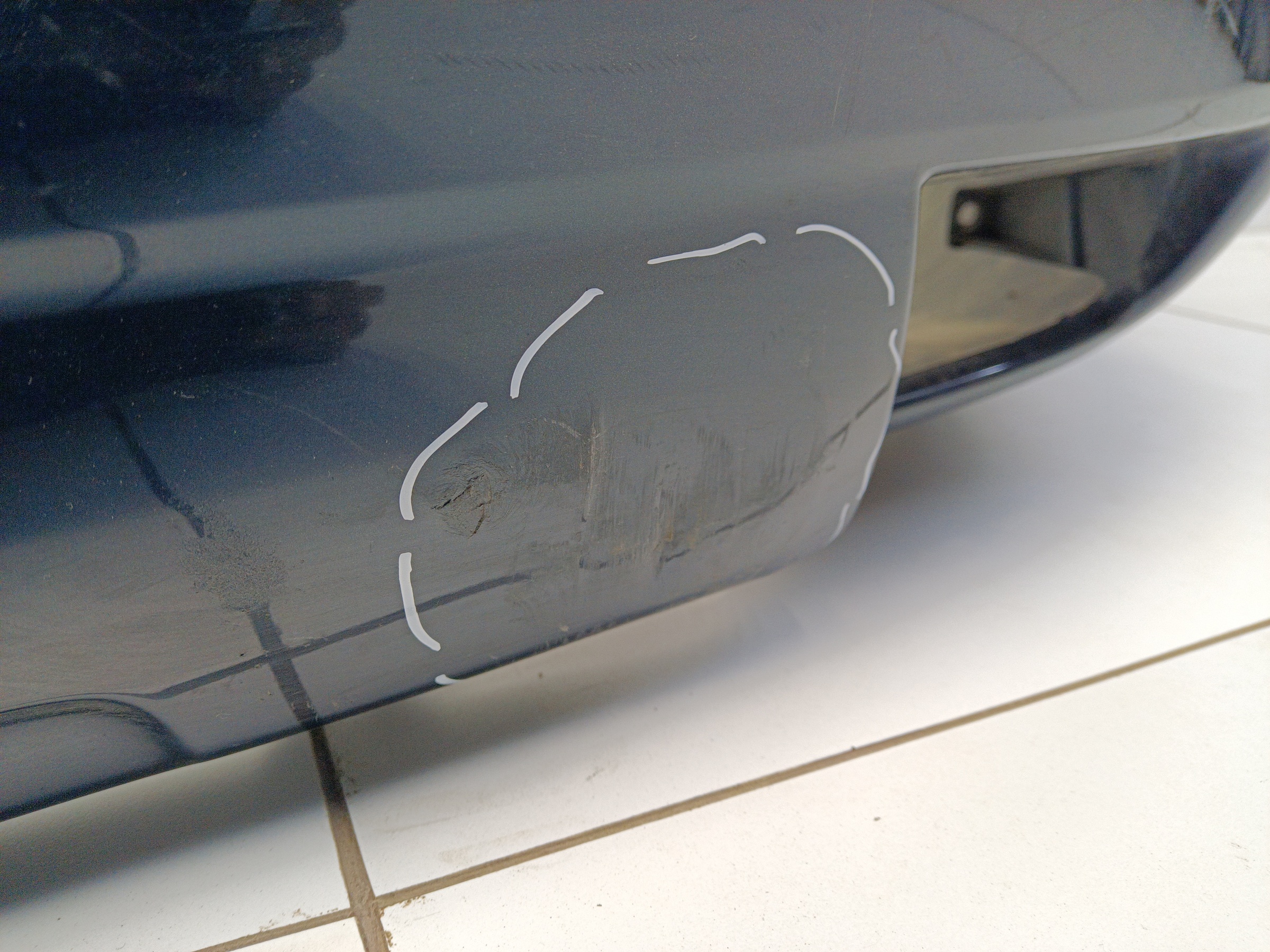 Бампер задний Toyota Land Cruiser Prado 150