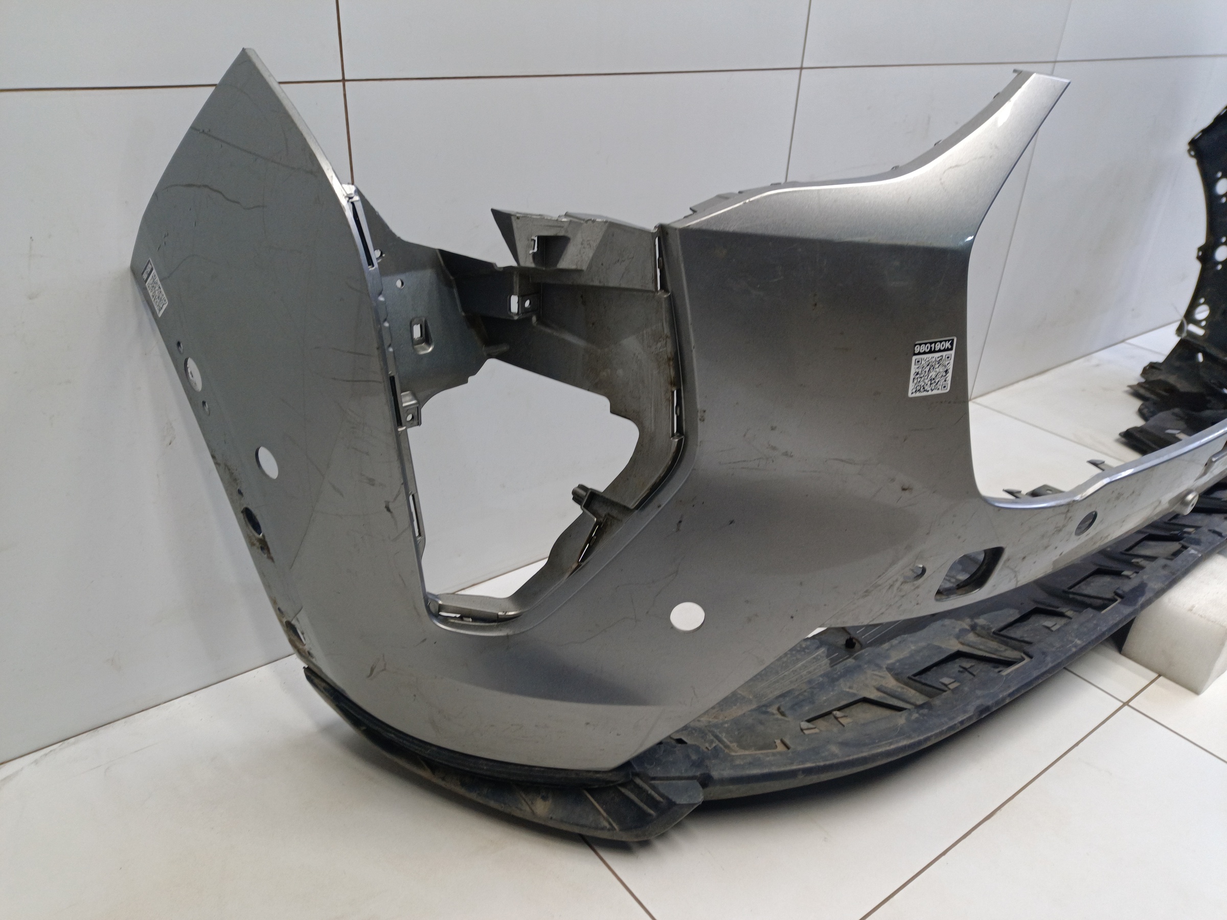 Бампер передний Haval Jolion Restail с отверстиями под накладки