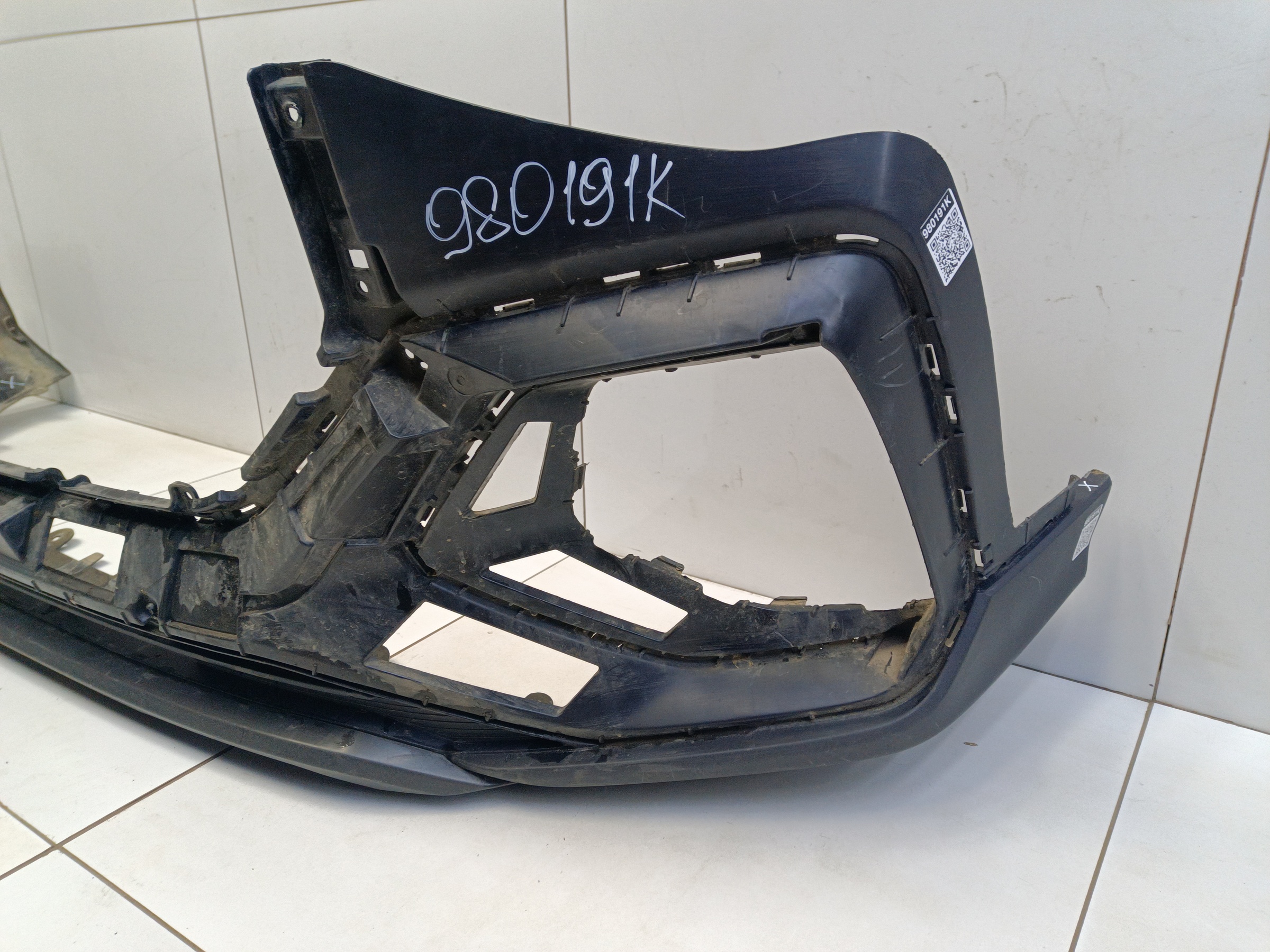 Юбка переднего бампера Geely Okavango 1 Restail