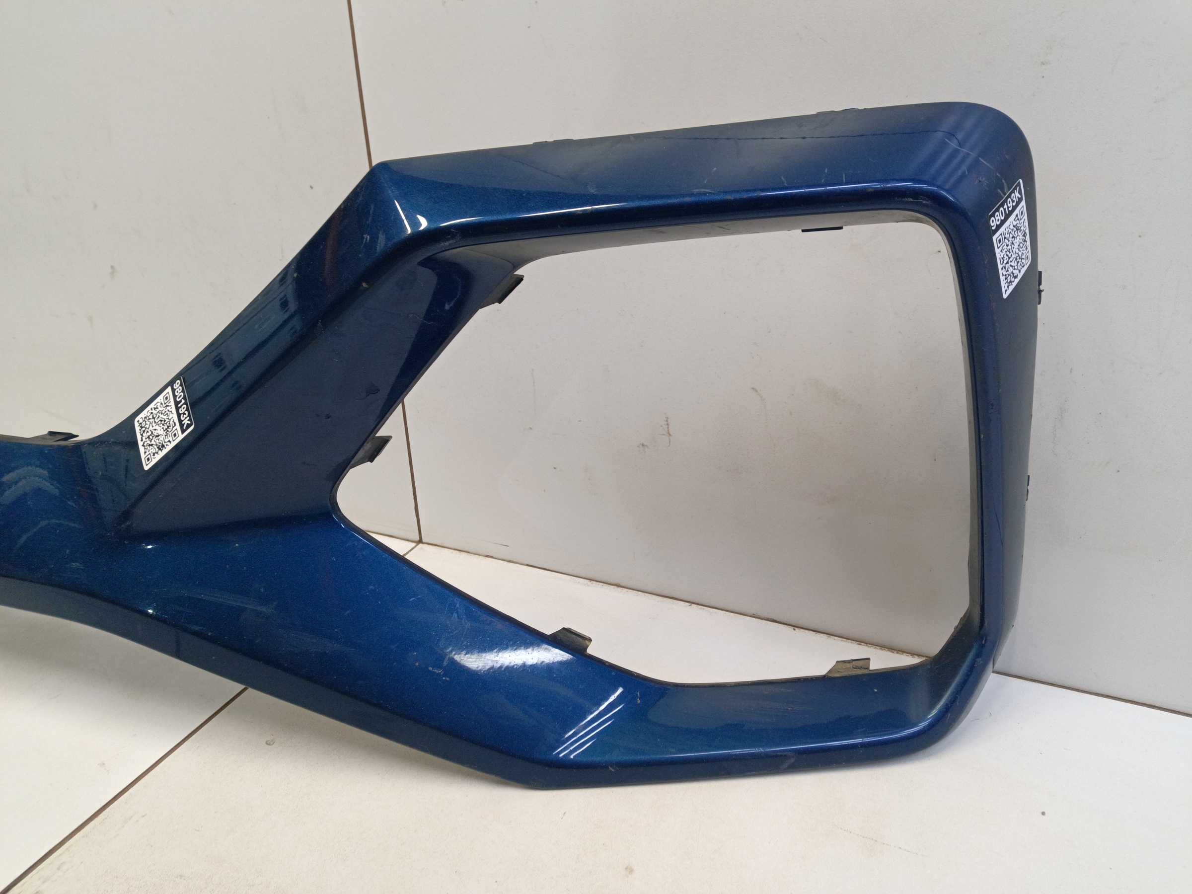 Накладка переднего бампера Geely Okavango Restail