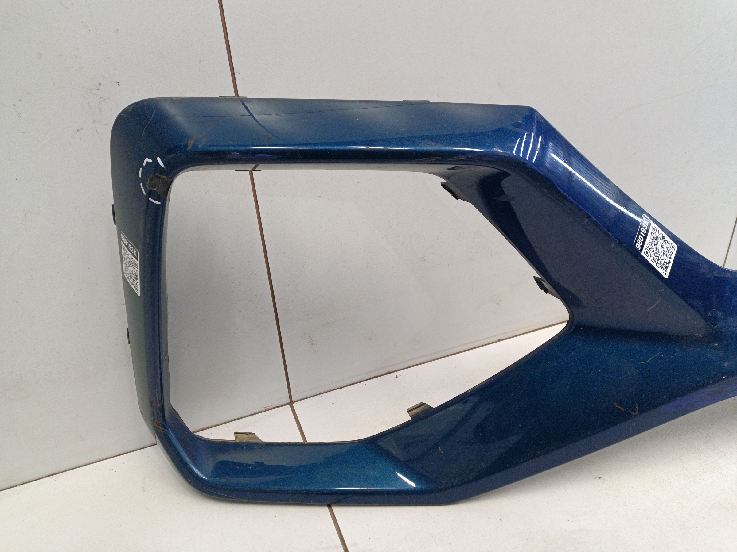 Накладка переднего бампера Geely Okavango Restail