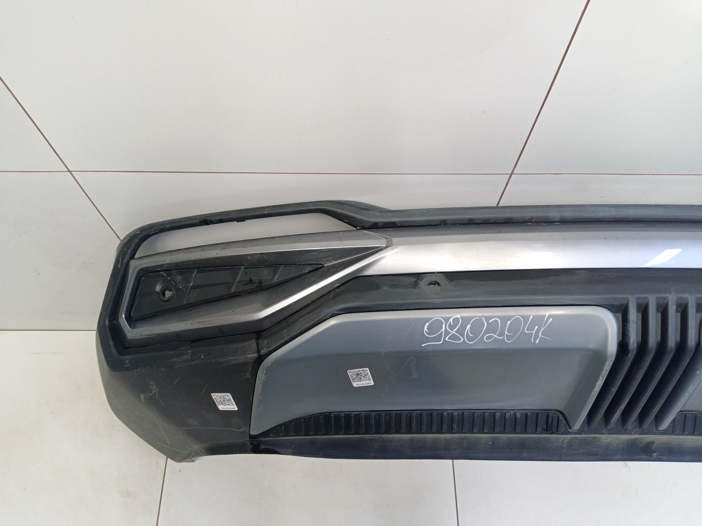 Юбка заднего бампера Geely Atlas 2