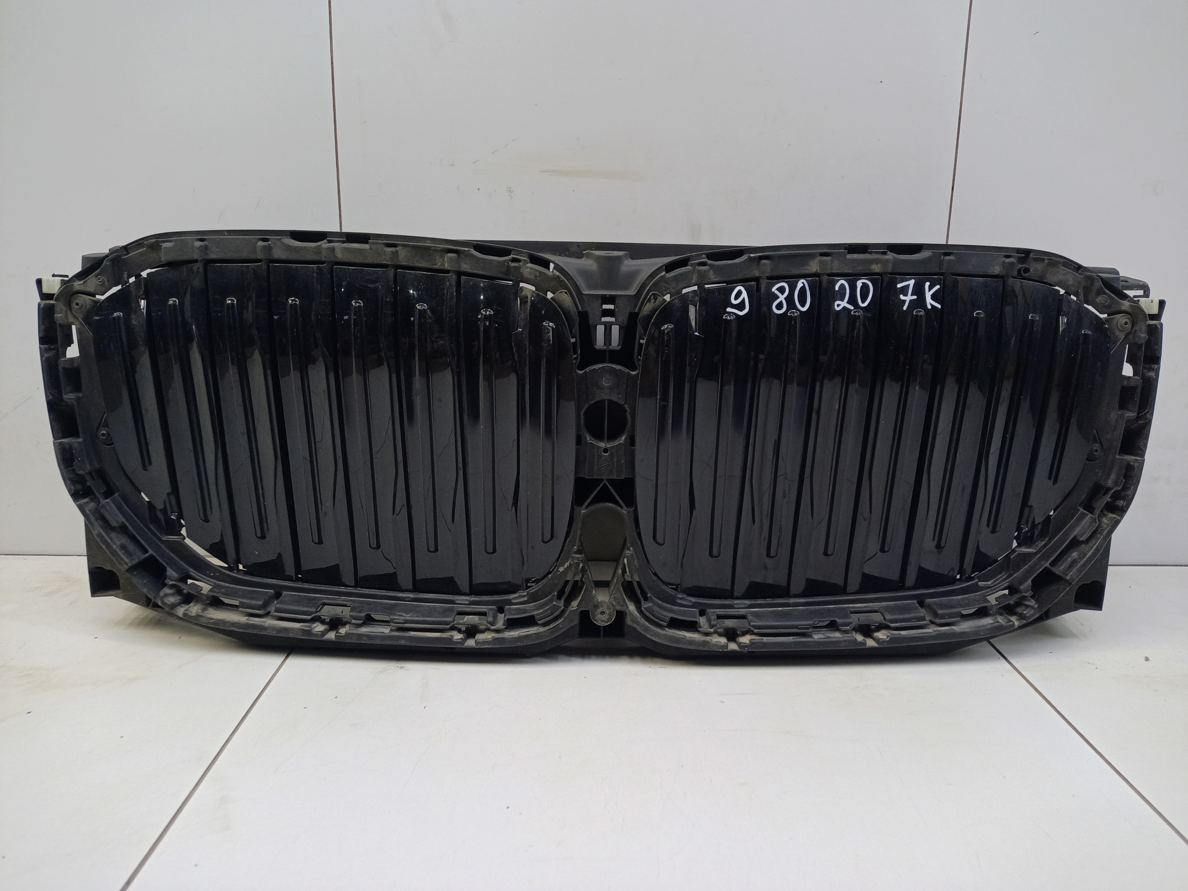 Жалюзи решетки радиатора черные BMW X5 G05