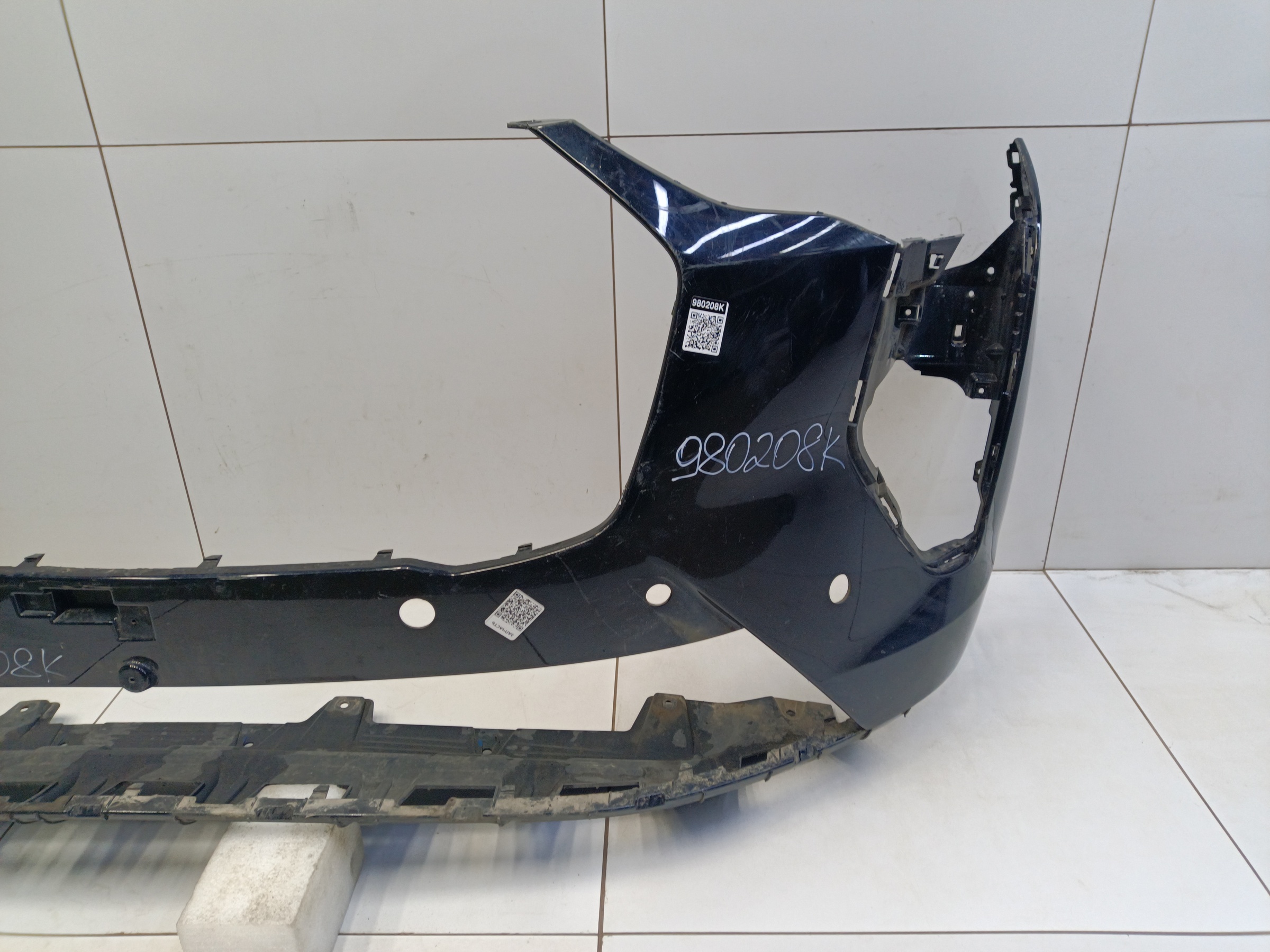 Бампер передний Haval Jolion Restail с отверстиями под накладки