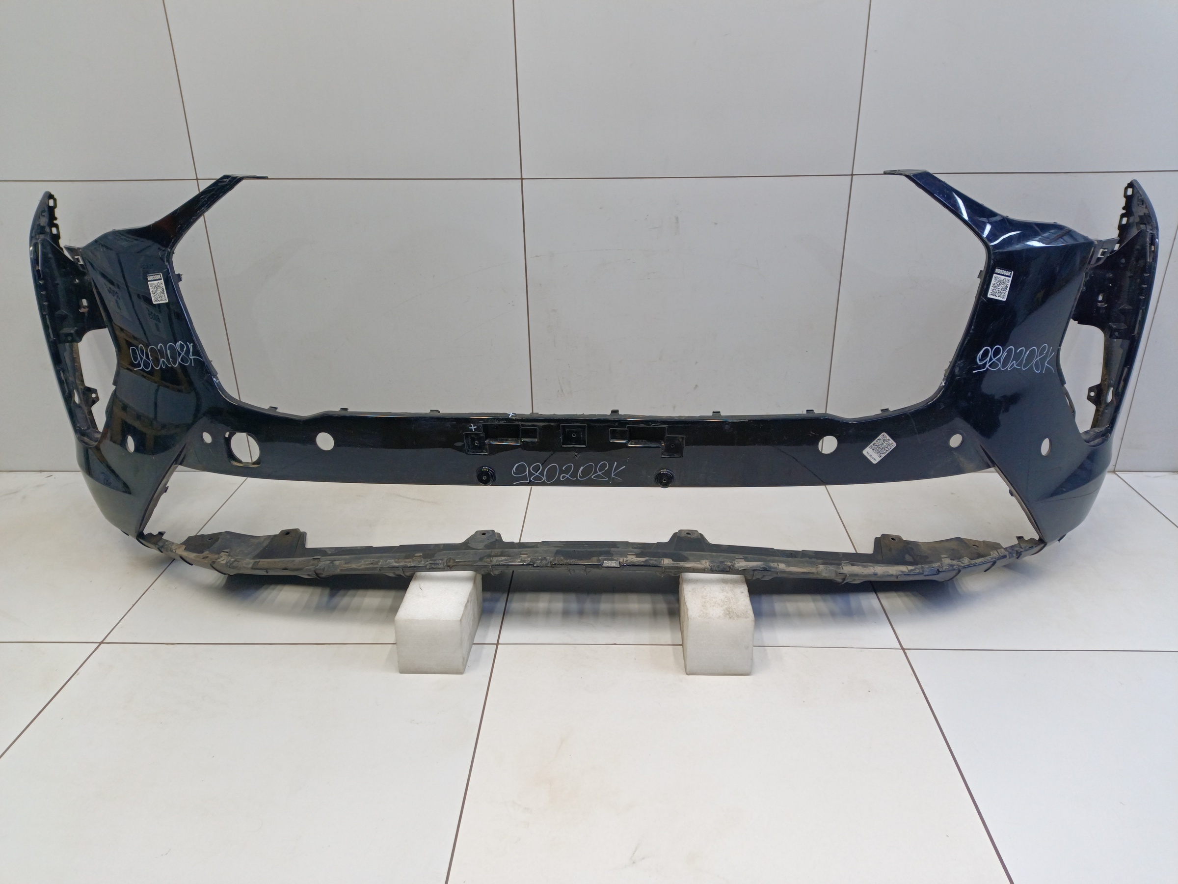 Бампер передний Haval Jolion Restail с отверстиями под накладки