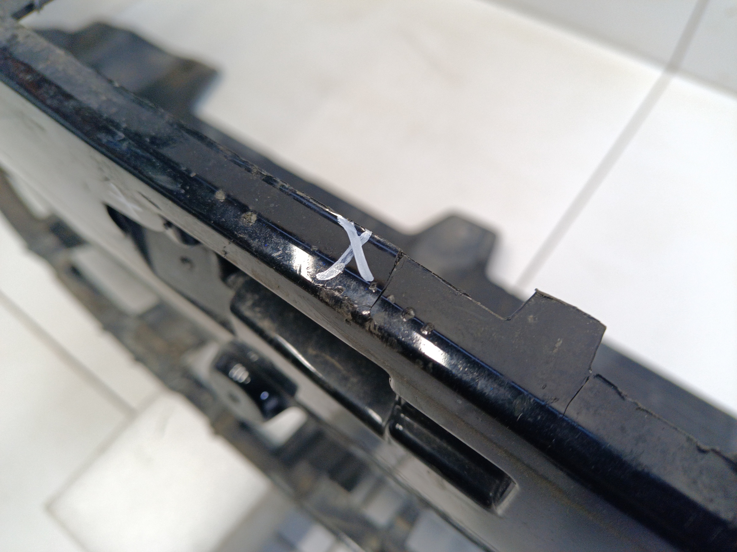 Бампер передний Haval Jolion Restail с отверстиями под накладки