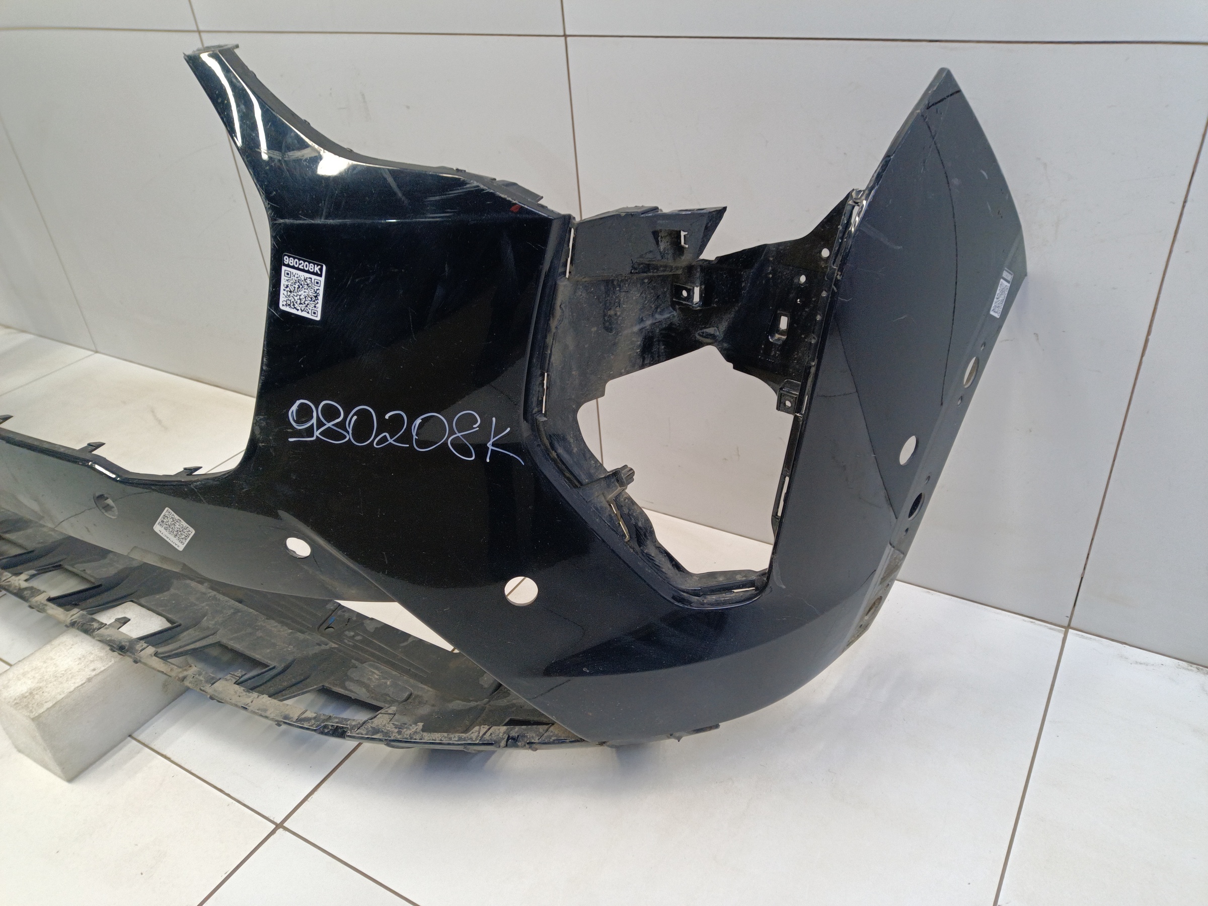 Бампер передний Haval Jolion Restail с отверстиями под накладки