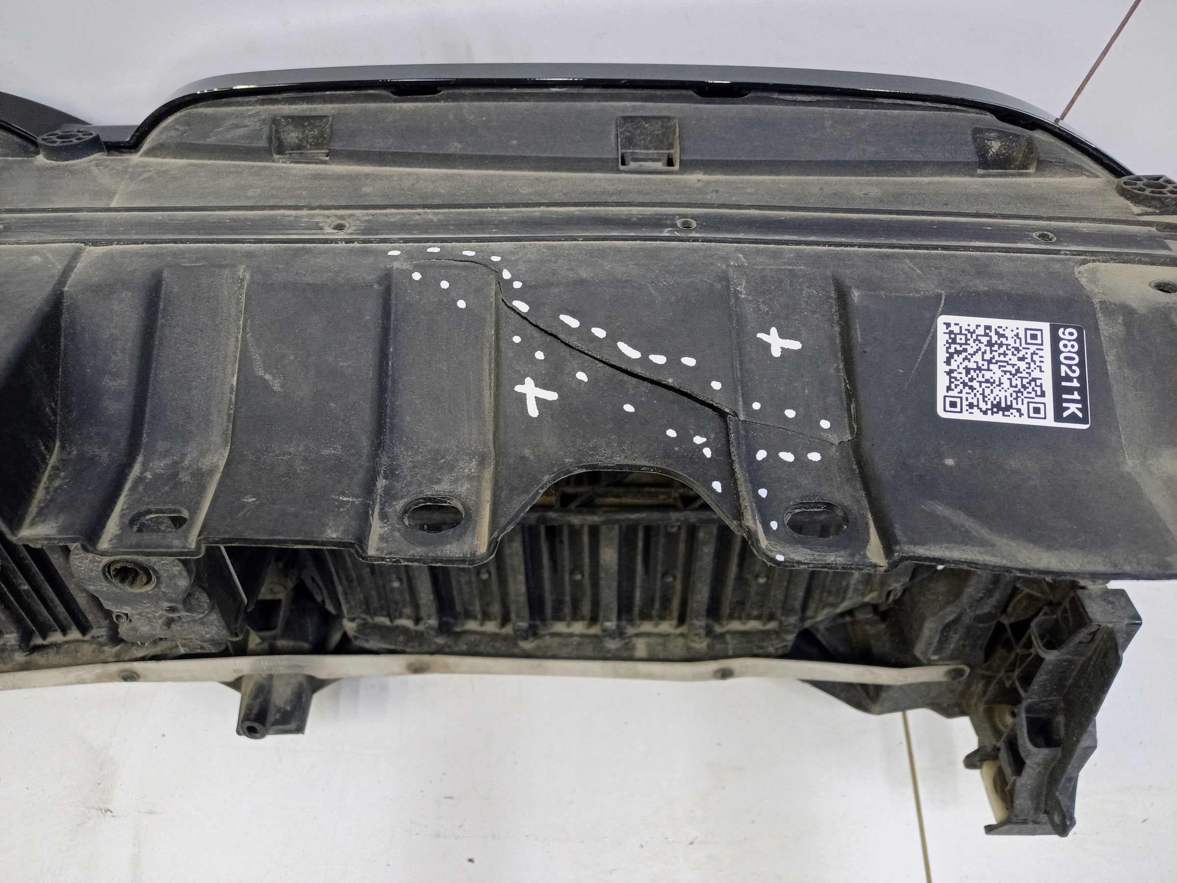 Жалюзи решетки радиатора черные BMW X7 G07