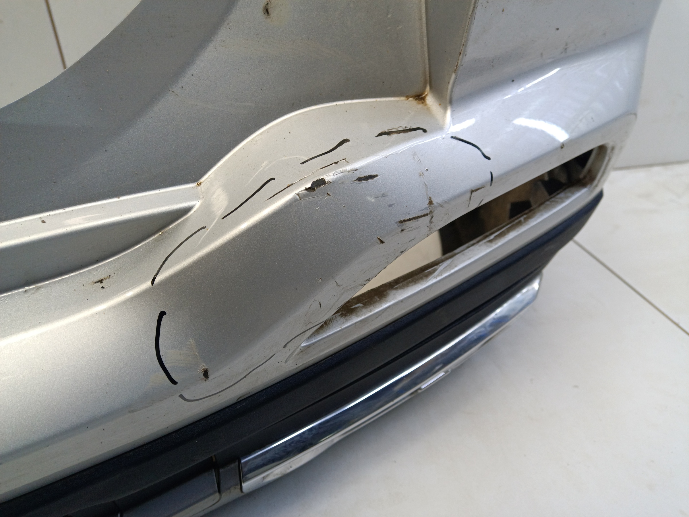 Бампер задний Chery Tiggo 4 Restail