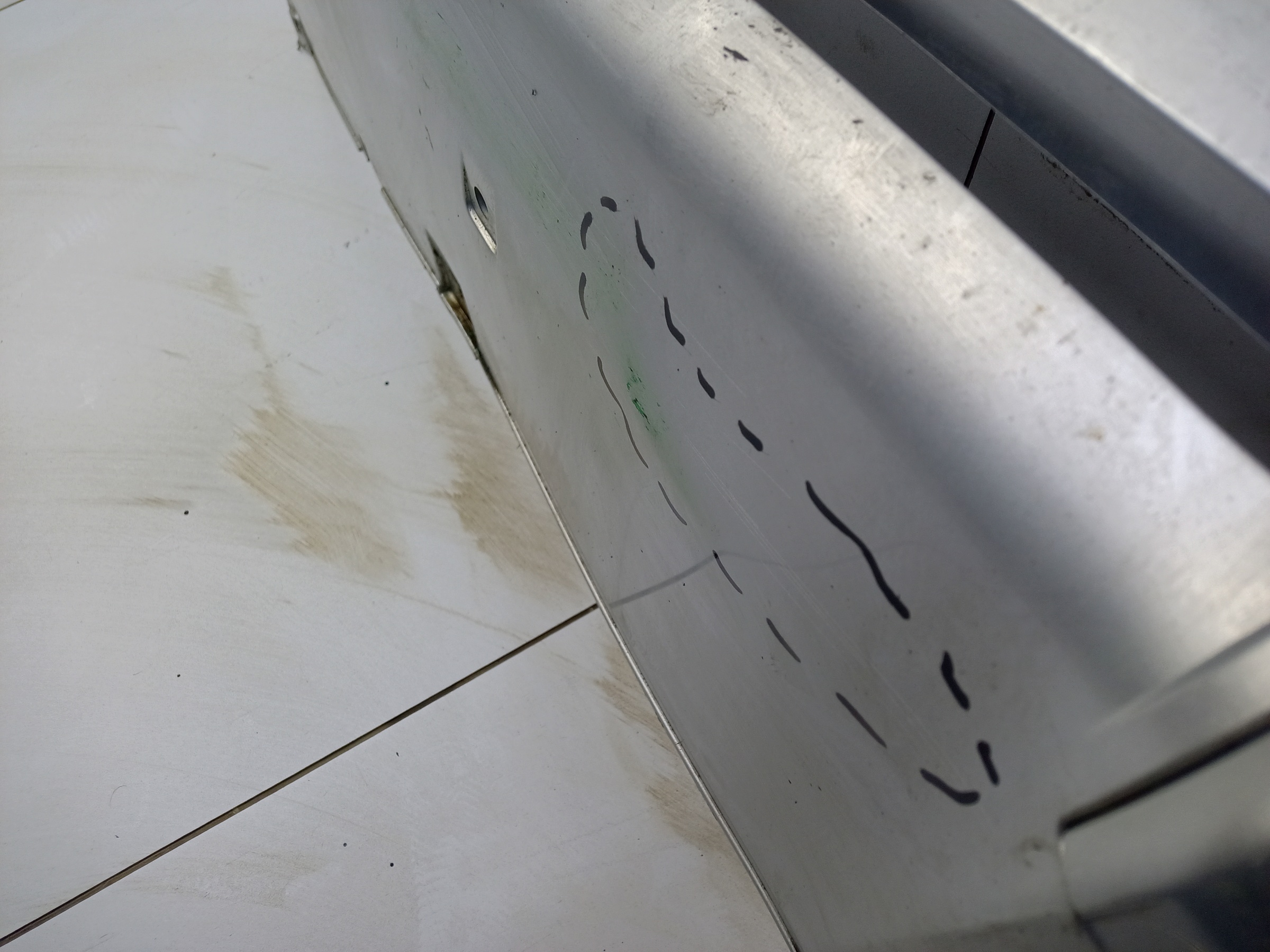 Накладка переднего бампера Exeed LX