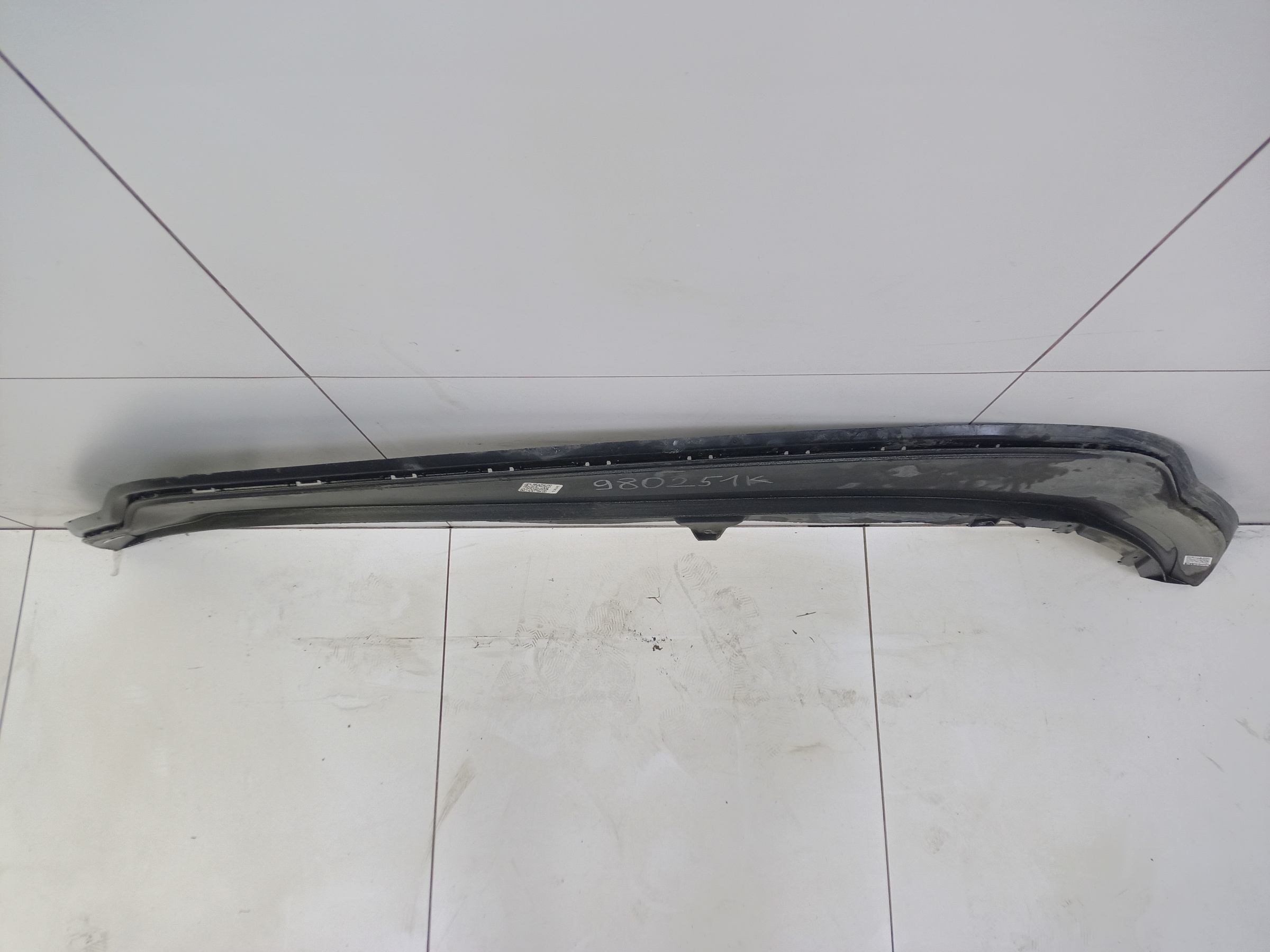 Юбка переднего бампера Volkswagen Polo 5 Sedan Restail