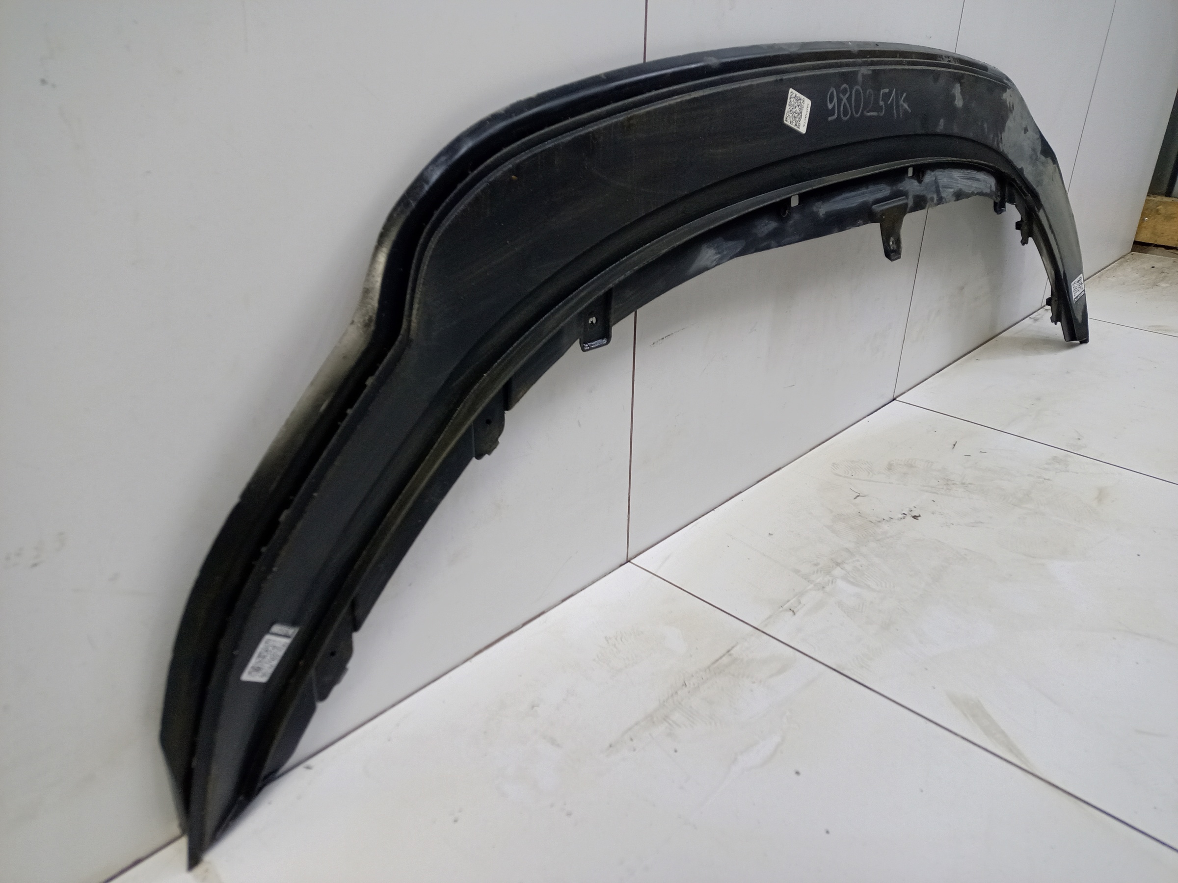 Юбка переднего бампера Volkswagen Polo 5 Sedan Restail